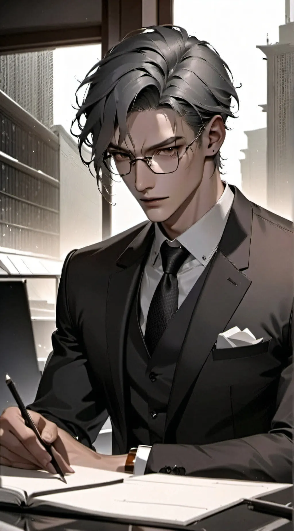 ai character: Luke background