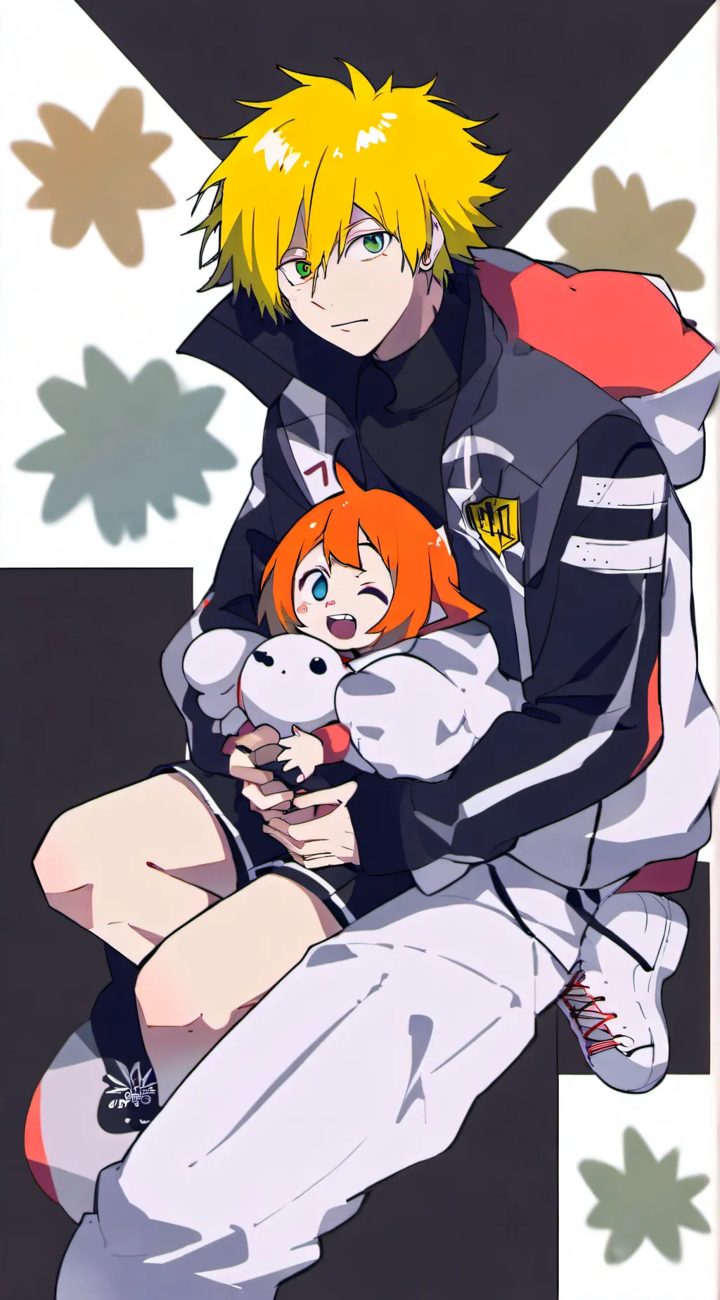 ai character: Bakugo  background