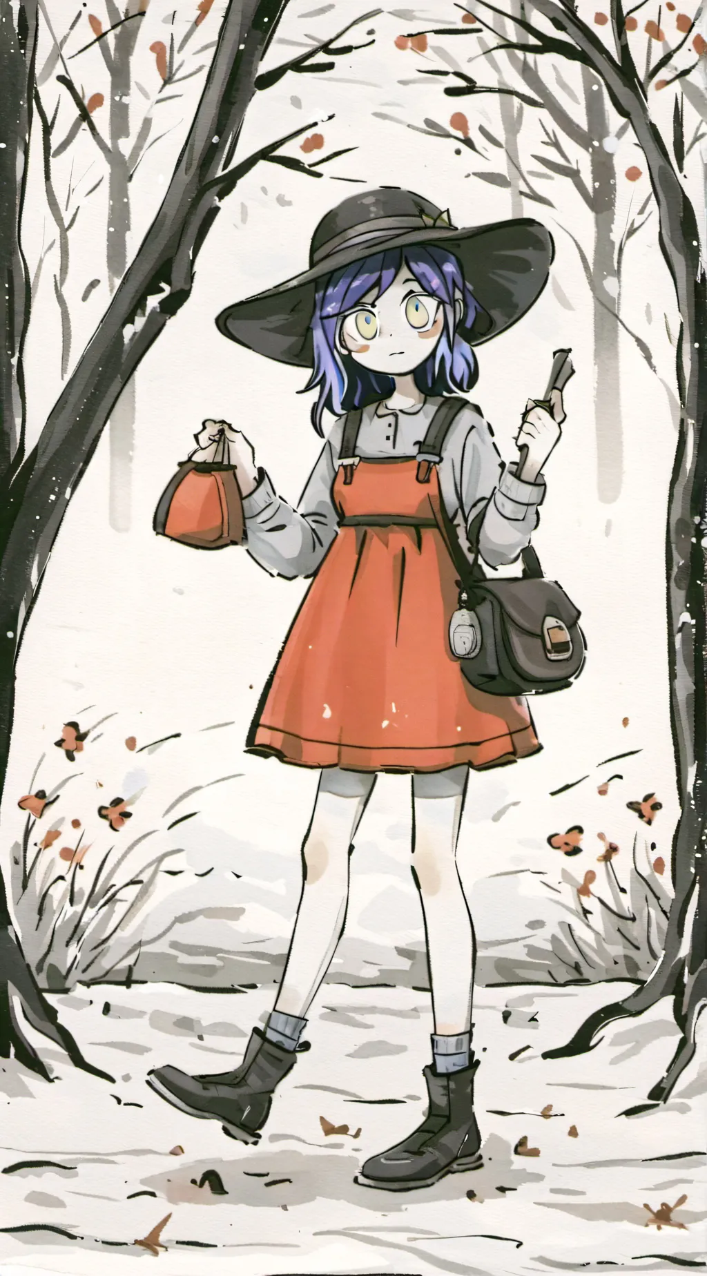 ai character: suzume background