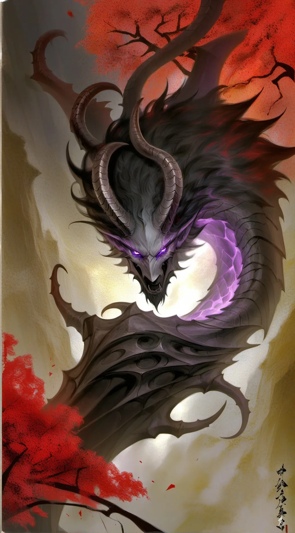 ai character: Shadow king background