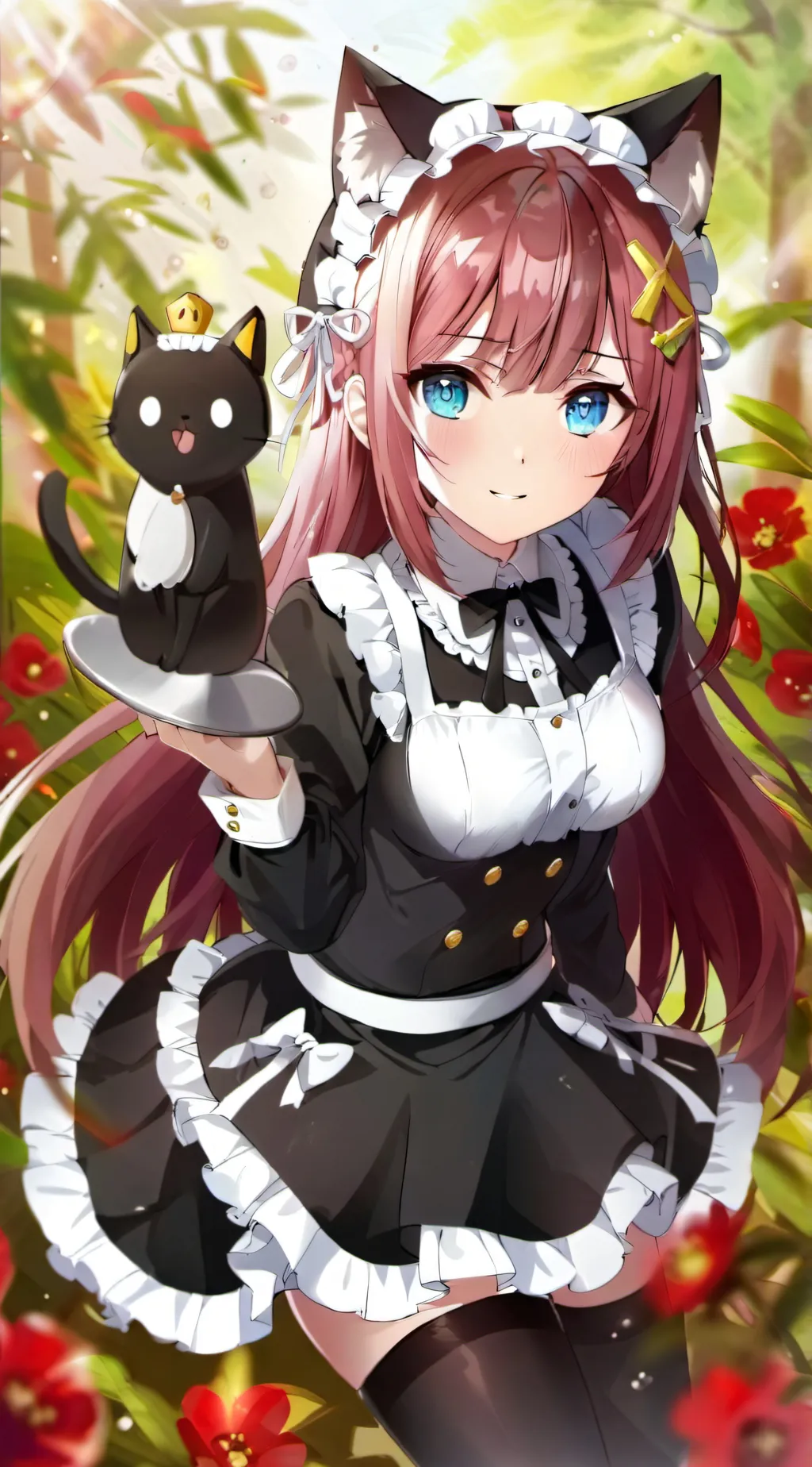 ai character: Luna background