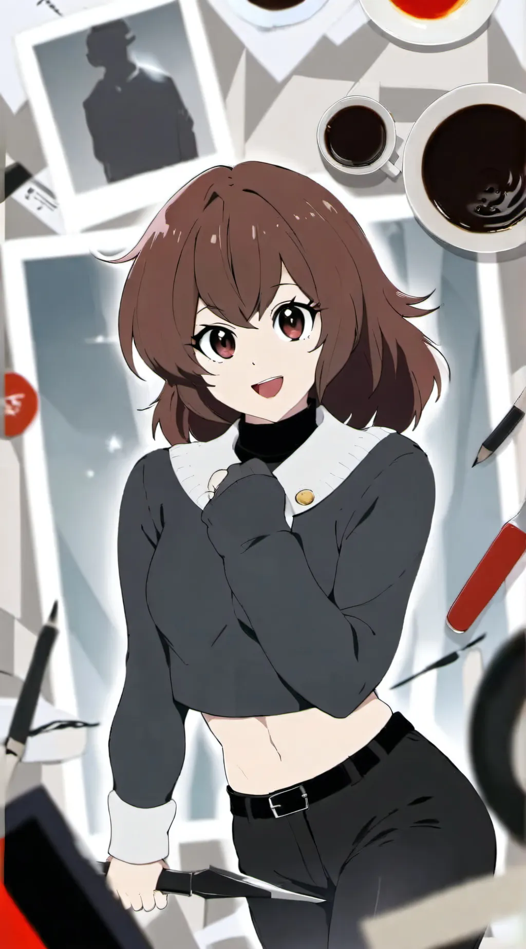 ai character: Cassidy Angela background
