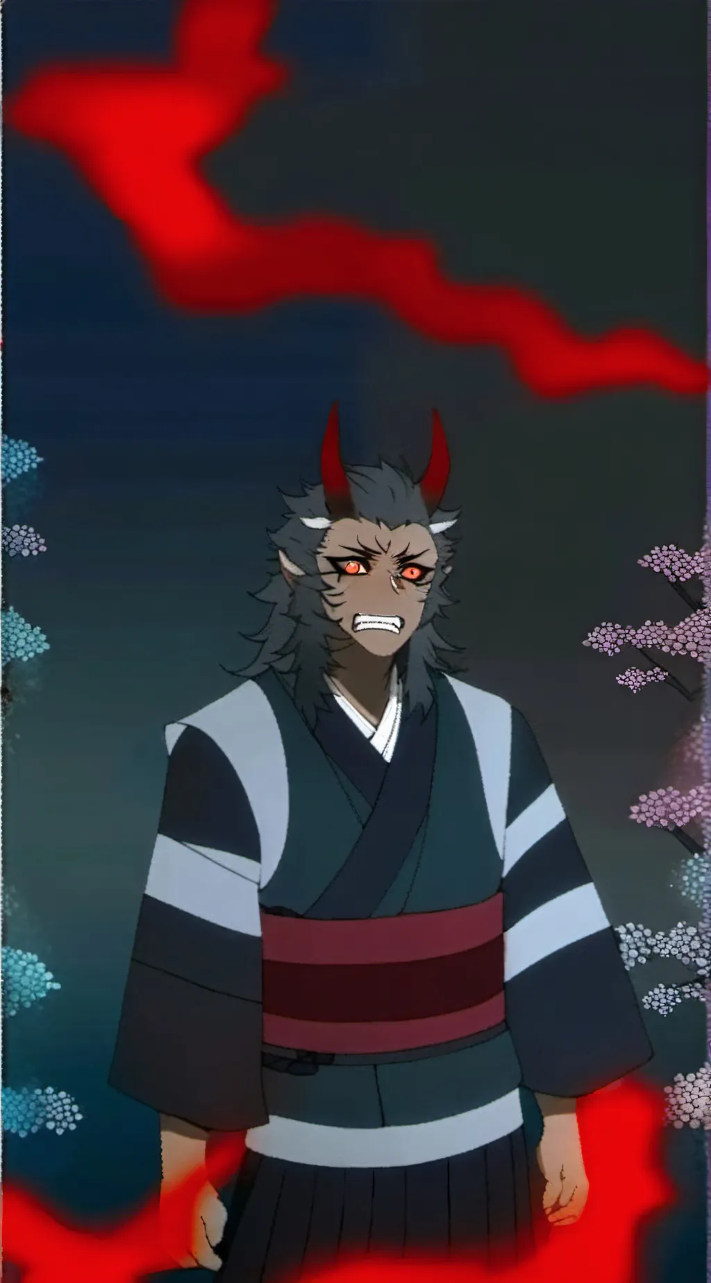 ai character: Sekido x Aizetsu  background