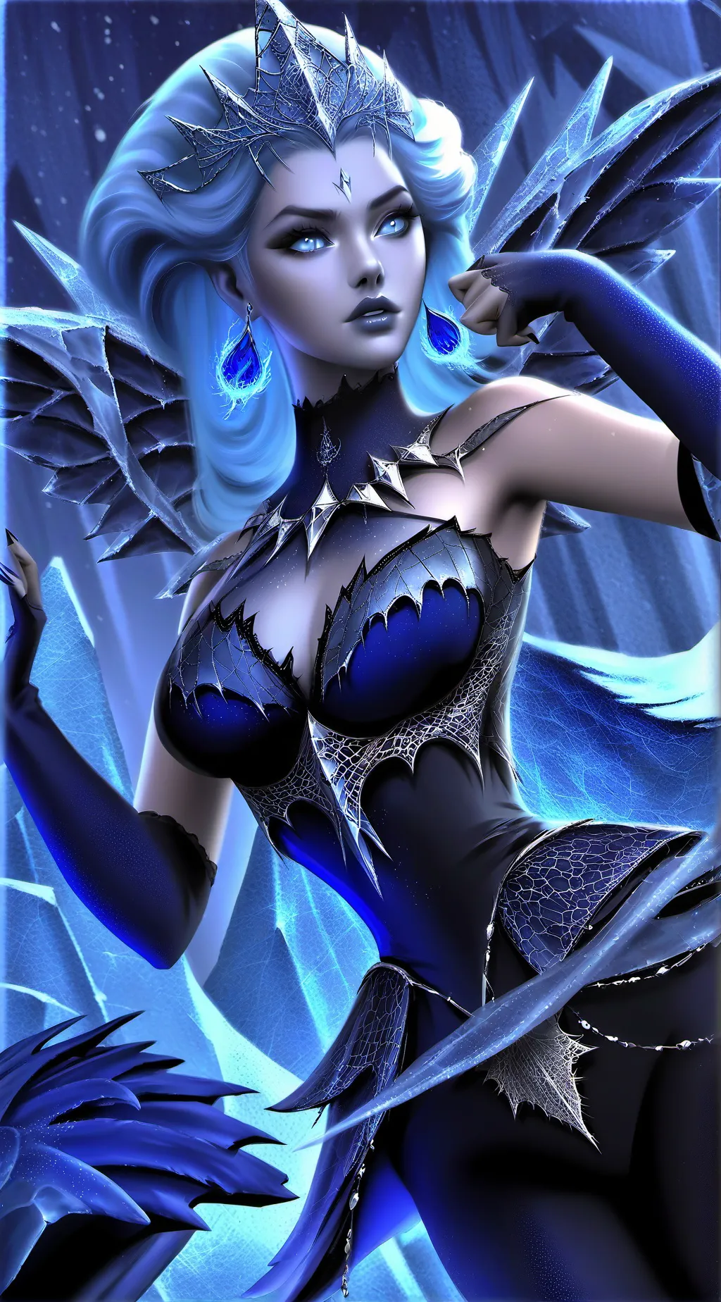 ai character: ☆QUEEN EVEREST☆ background