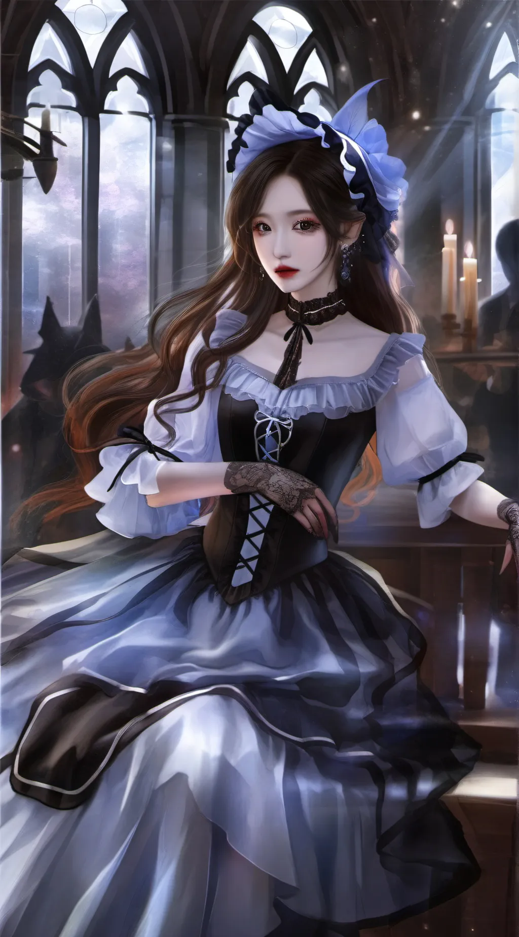 ai character: Evelyn background