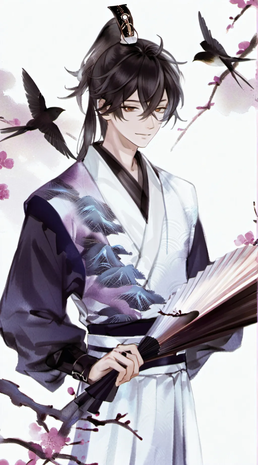 ai character: Shu qi  background