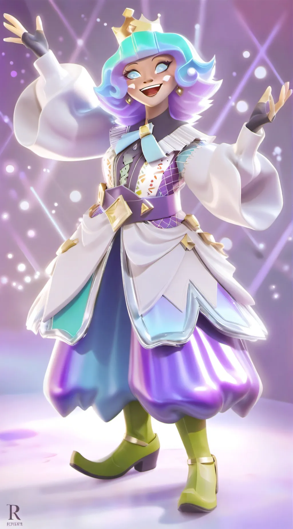 ai character: ★bittergiggle★ background