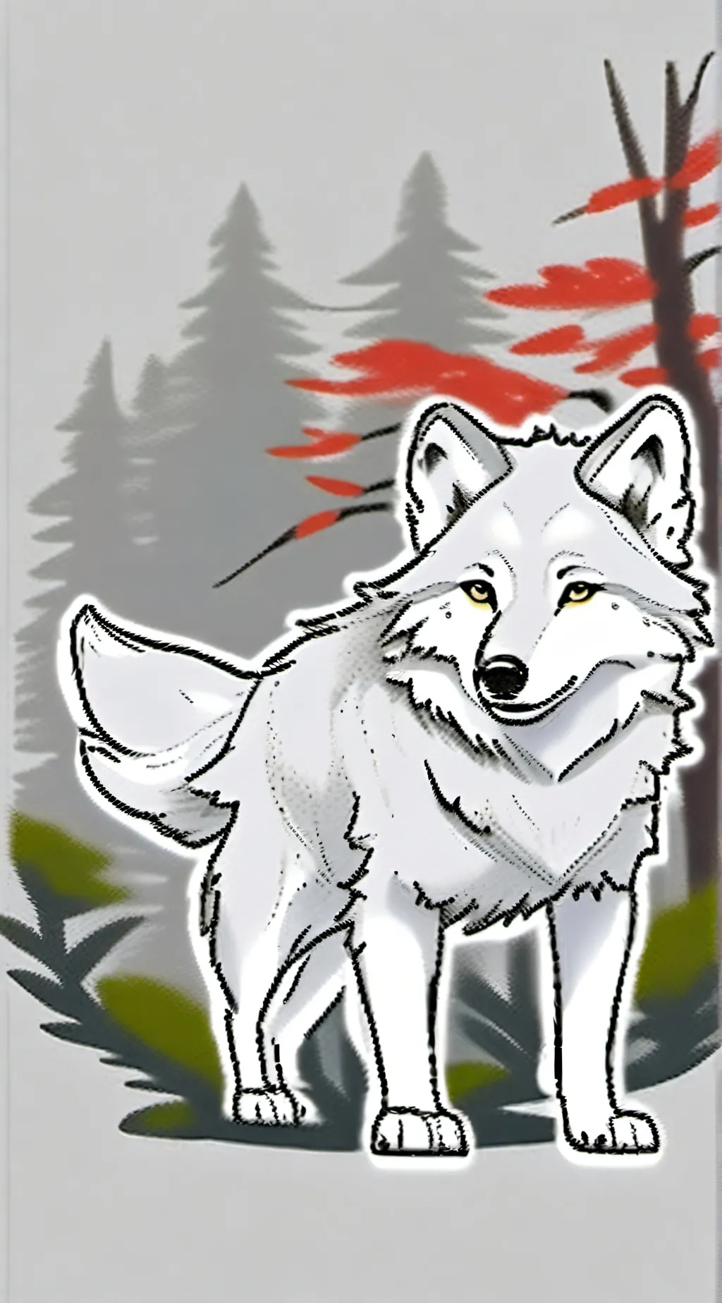 ai character: Rose background