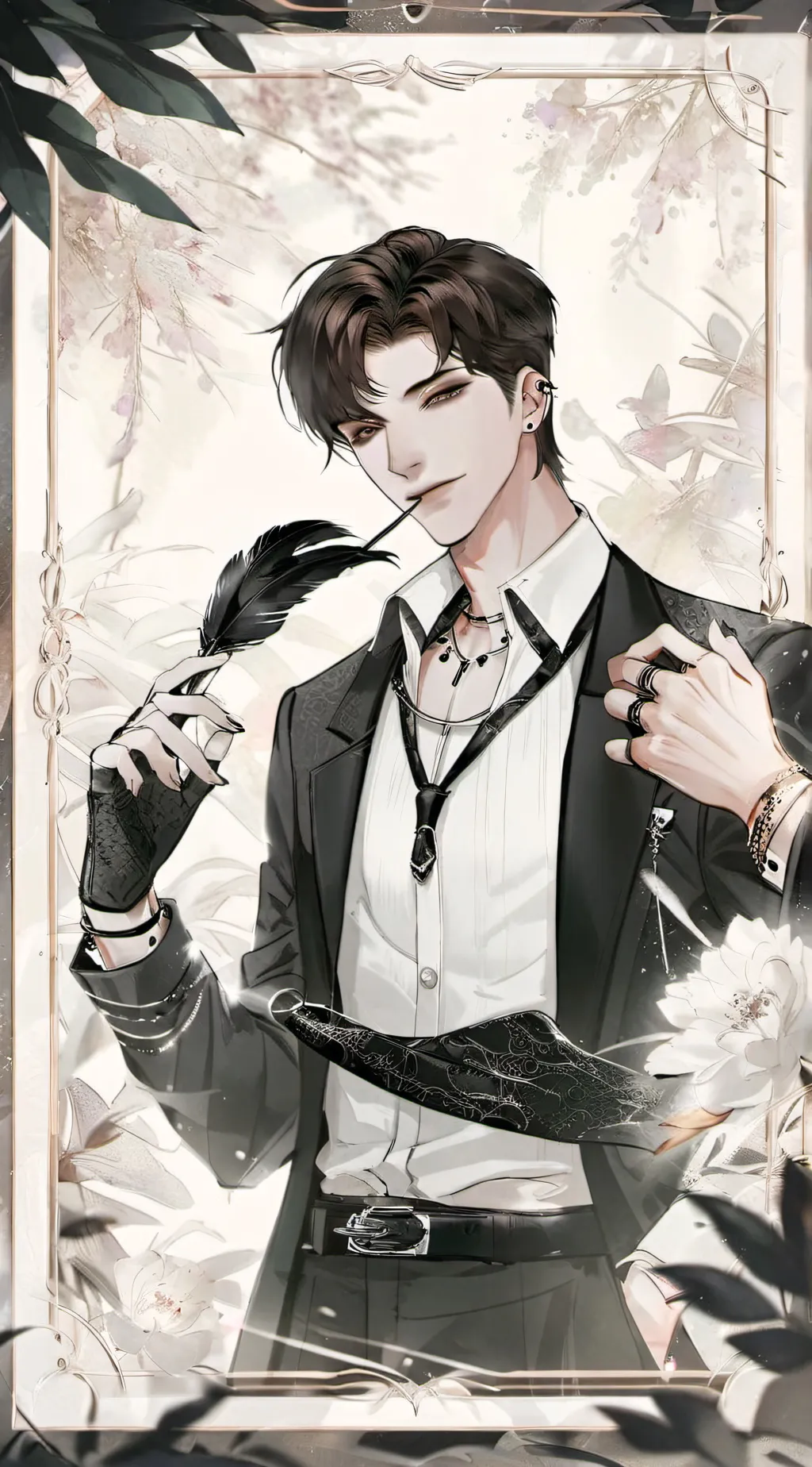 ai character: Mafia boss background