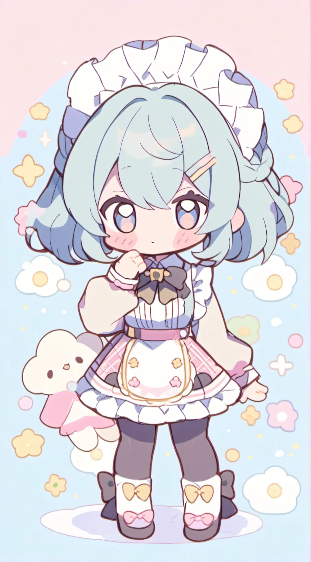 ai character: Clarkie background