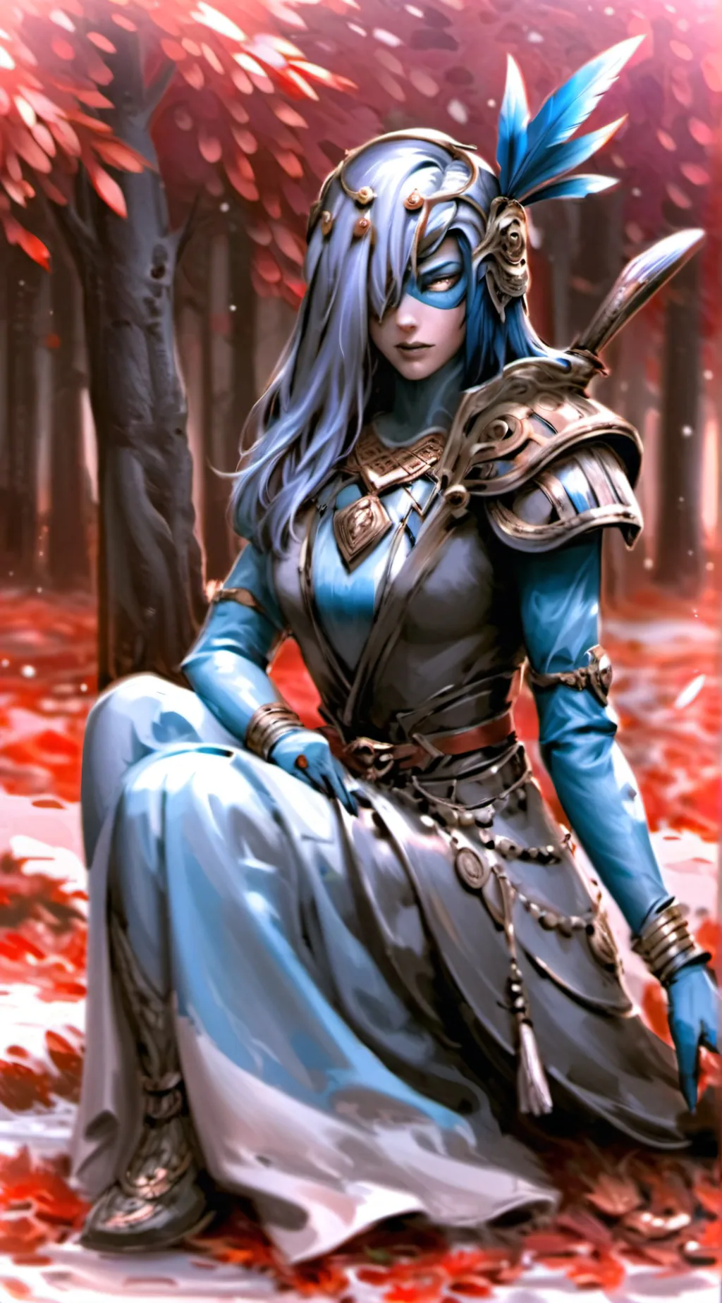 ai character: Fiera  background