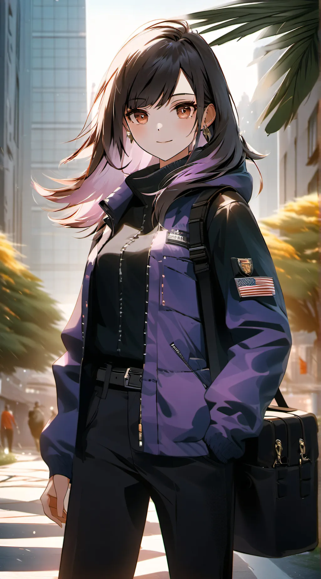 ai character: Alana  background