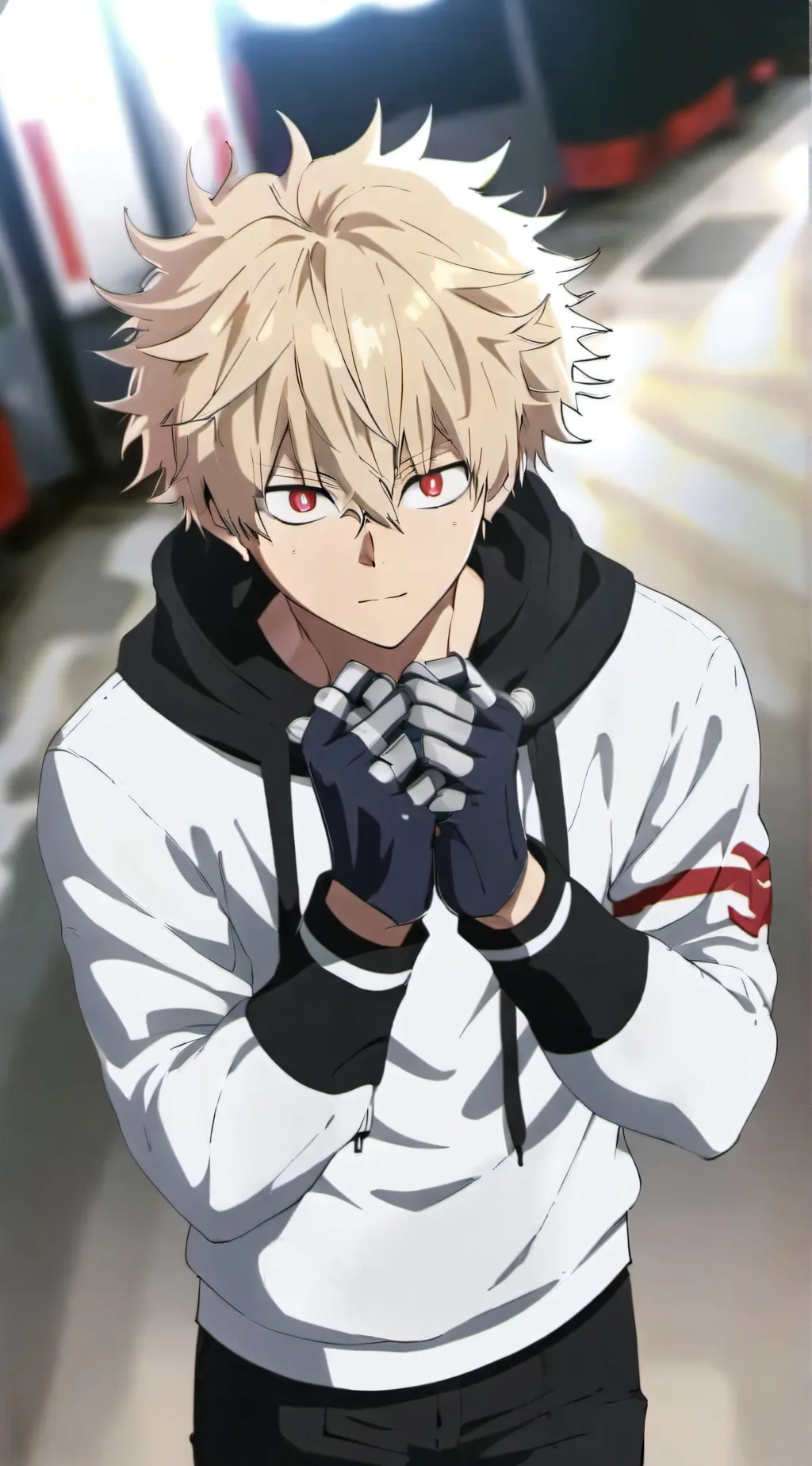 ai character: Old friend, Bakugo background