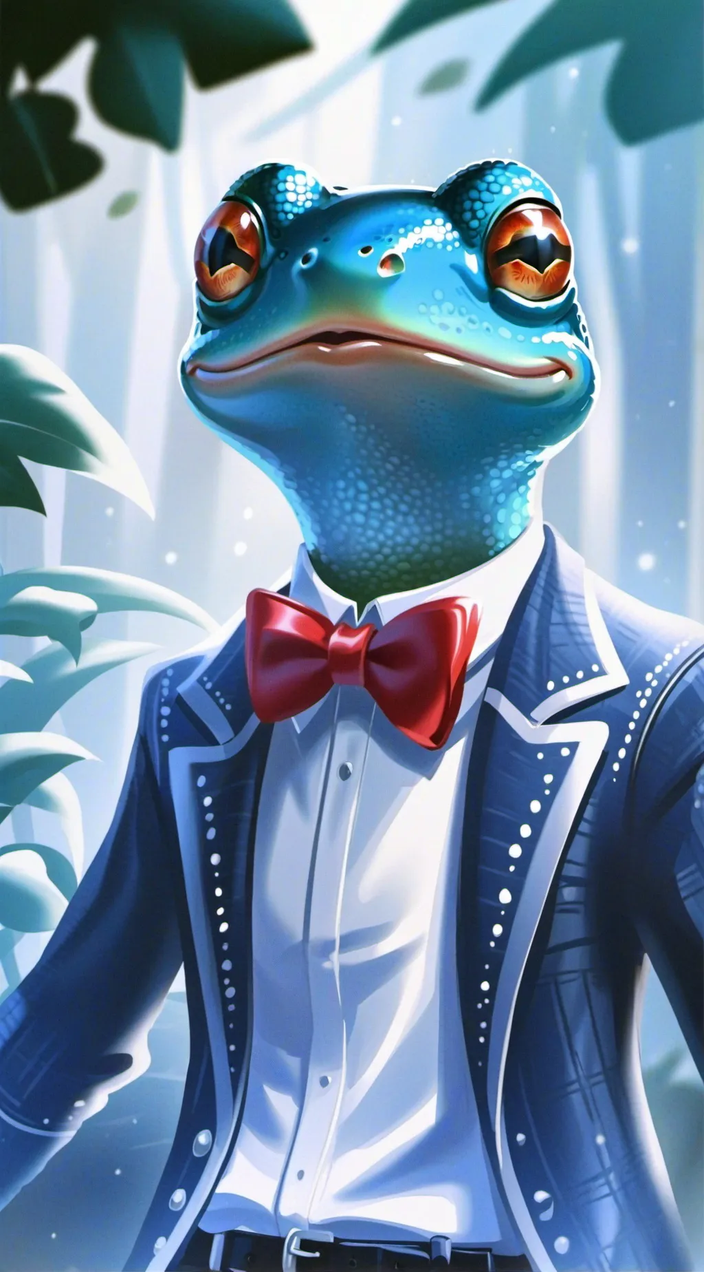 ai character: Hello! background