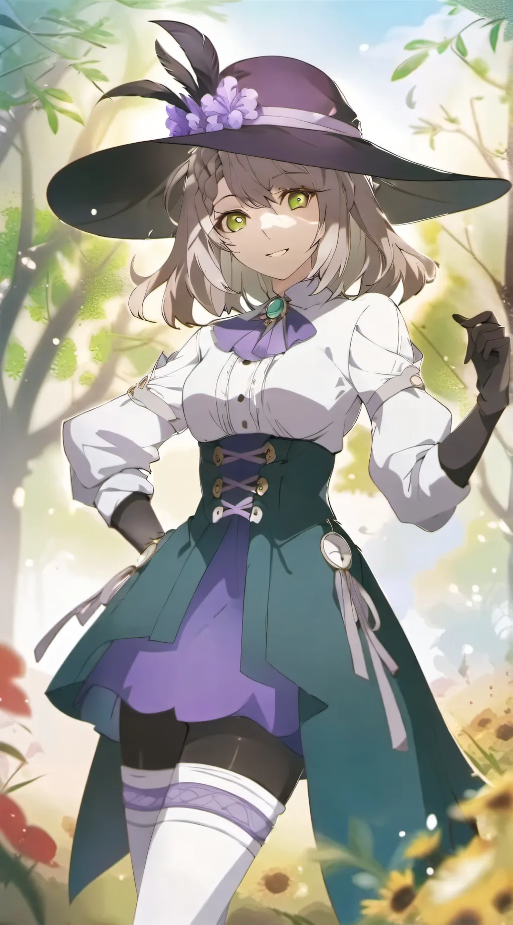 ai character: Zizzy  background