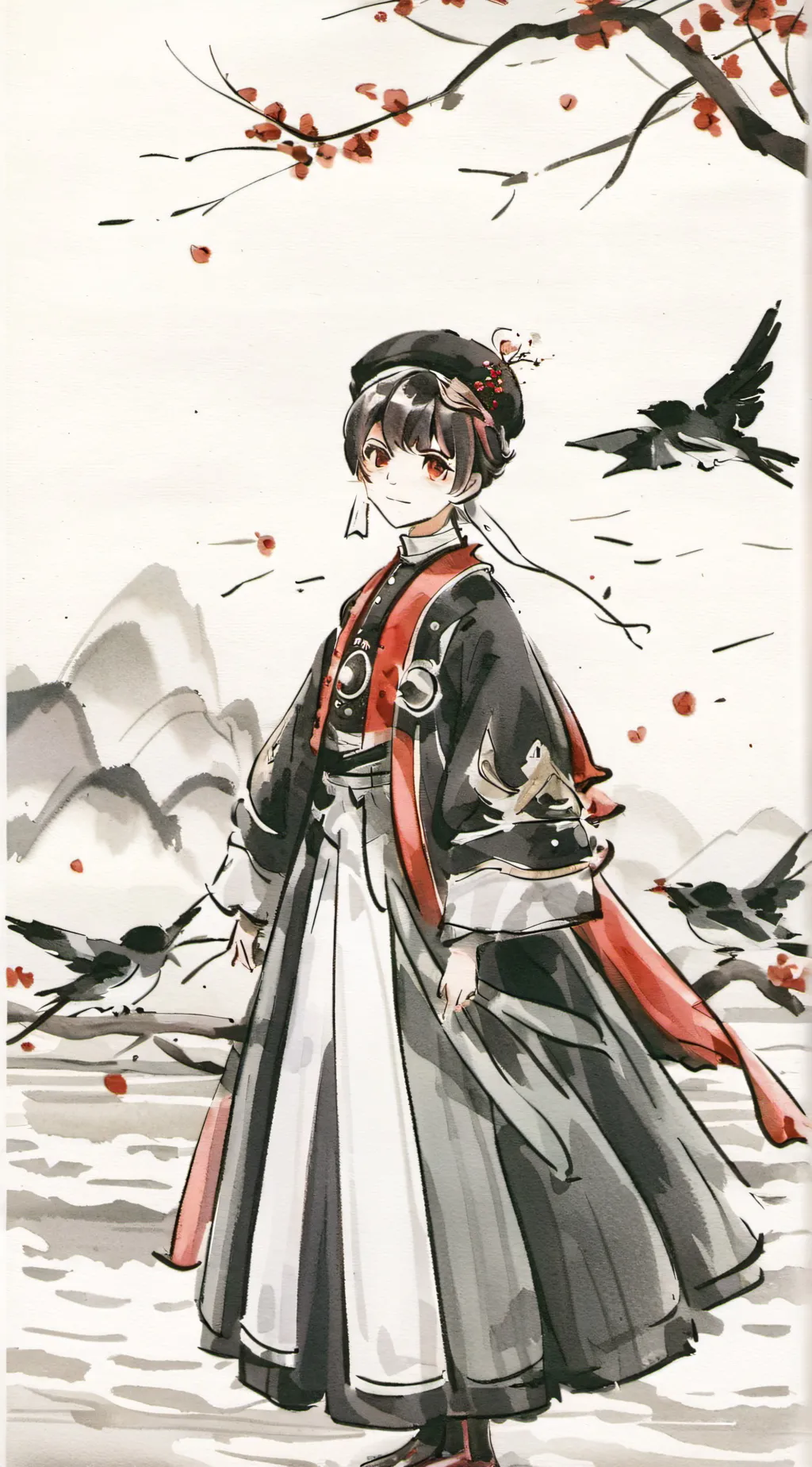 ai character: hanako x yashiro background