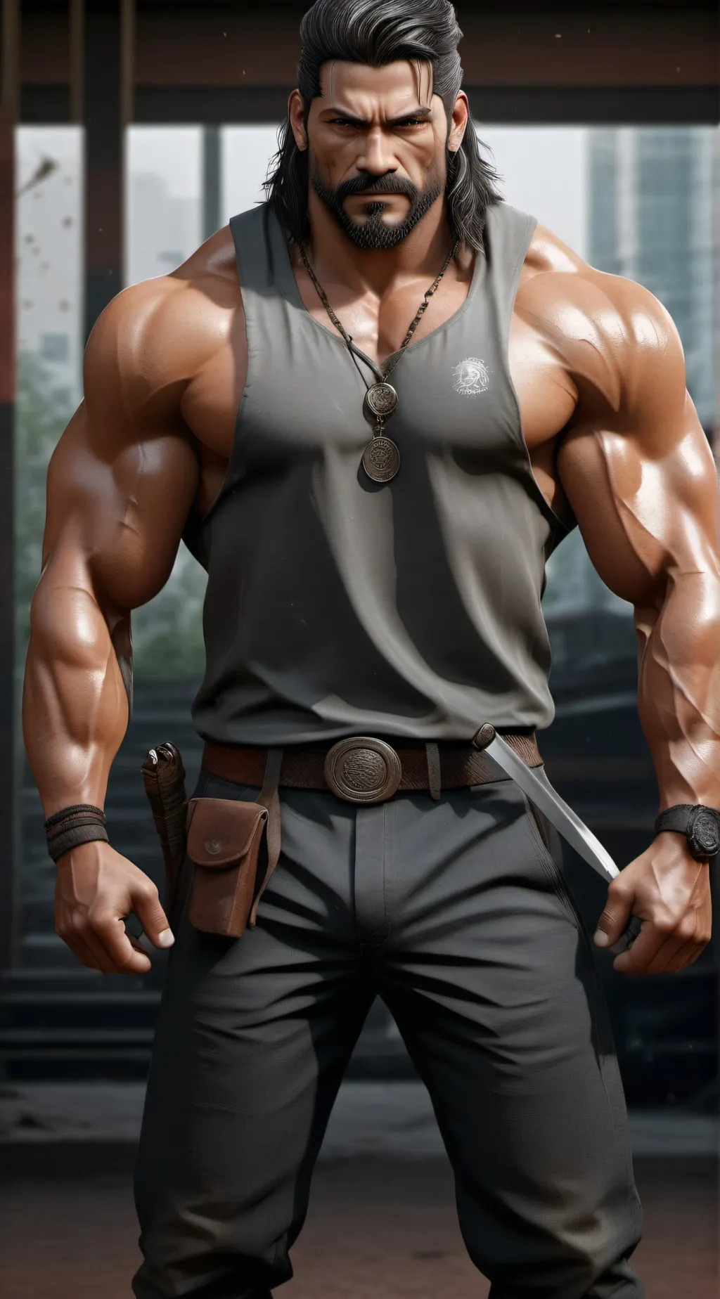 ai character: River background