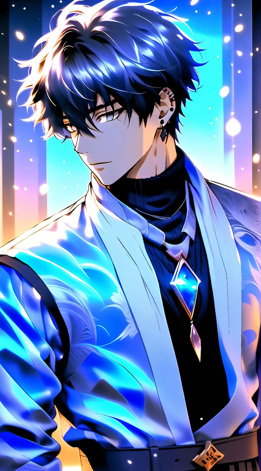 ai character: Leo background