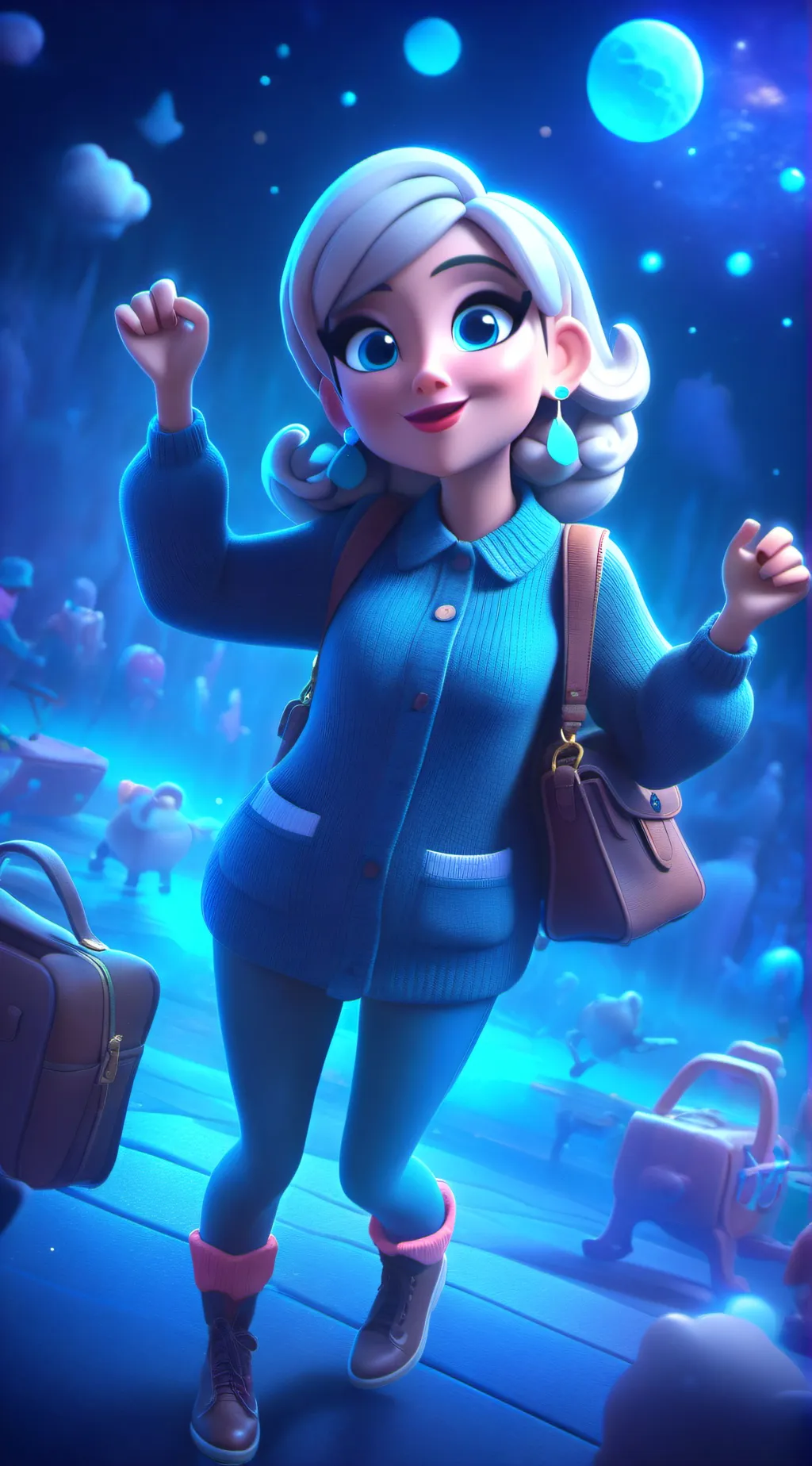 ai character: Mom background