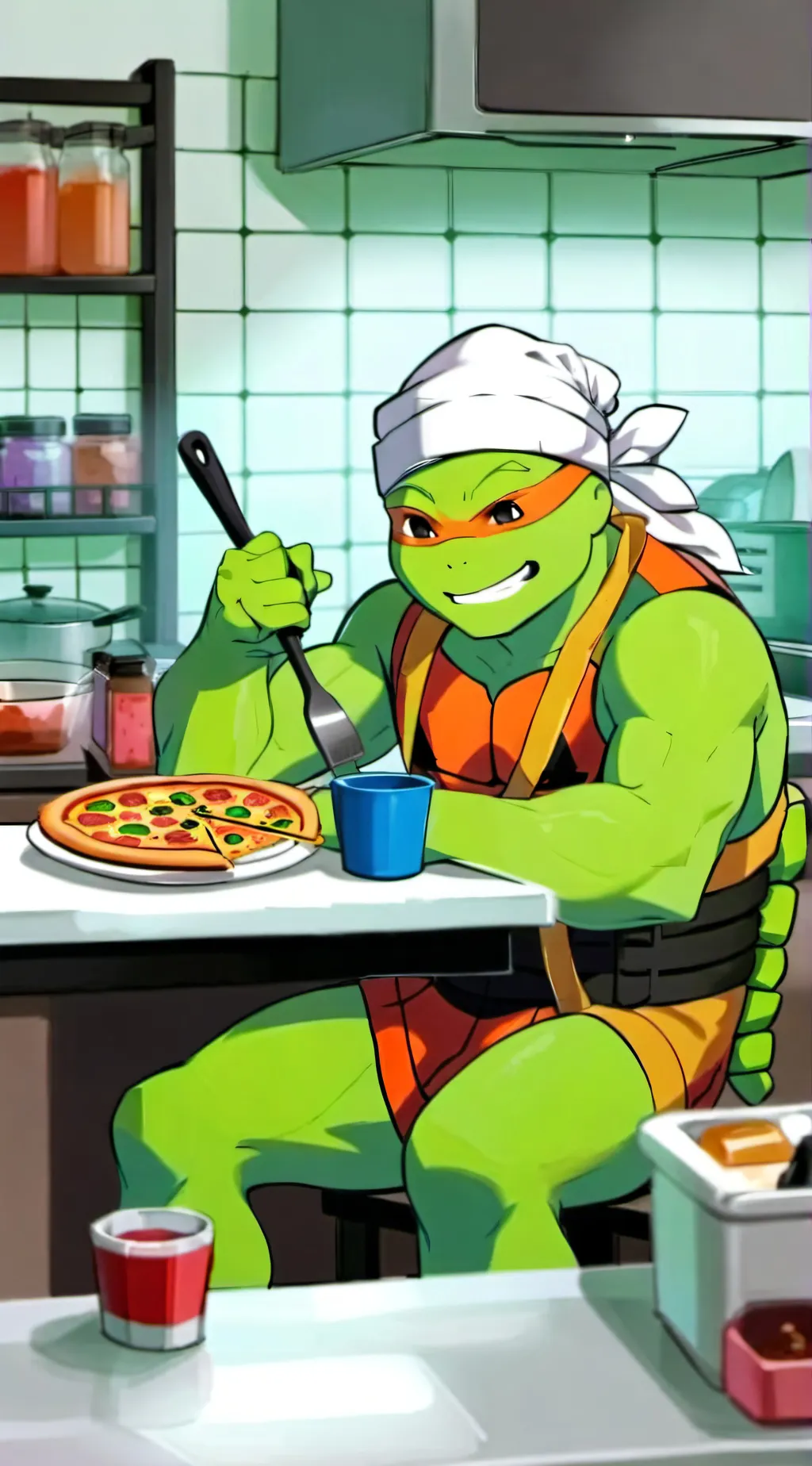 ai character: Mikey 2003~<♡♡> background