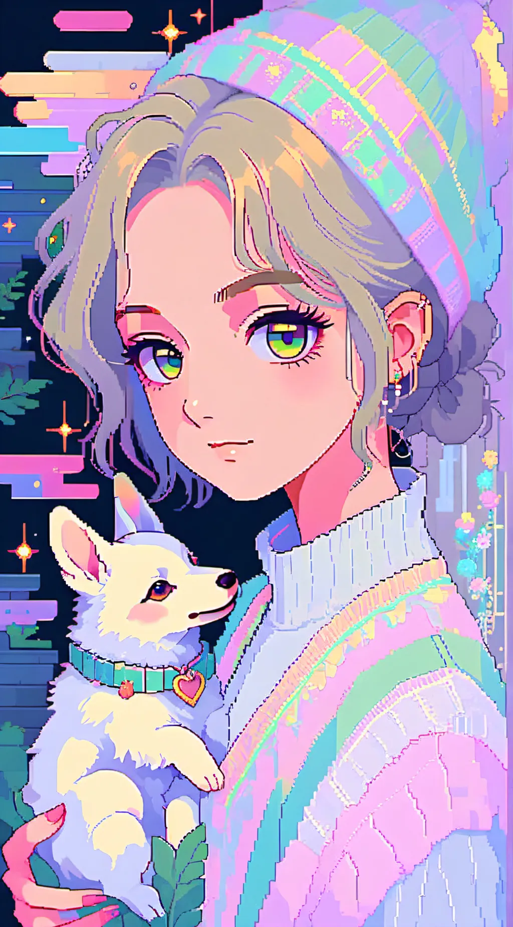 ai character: Lily background