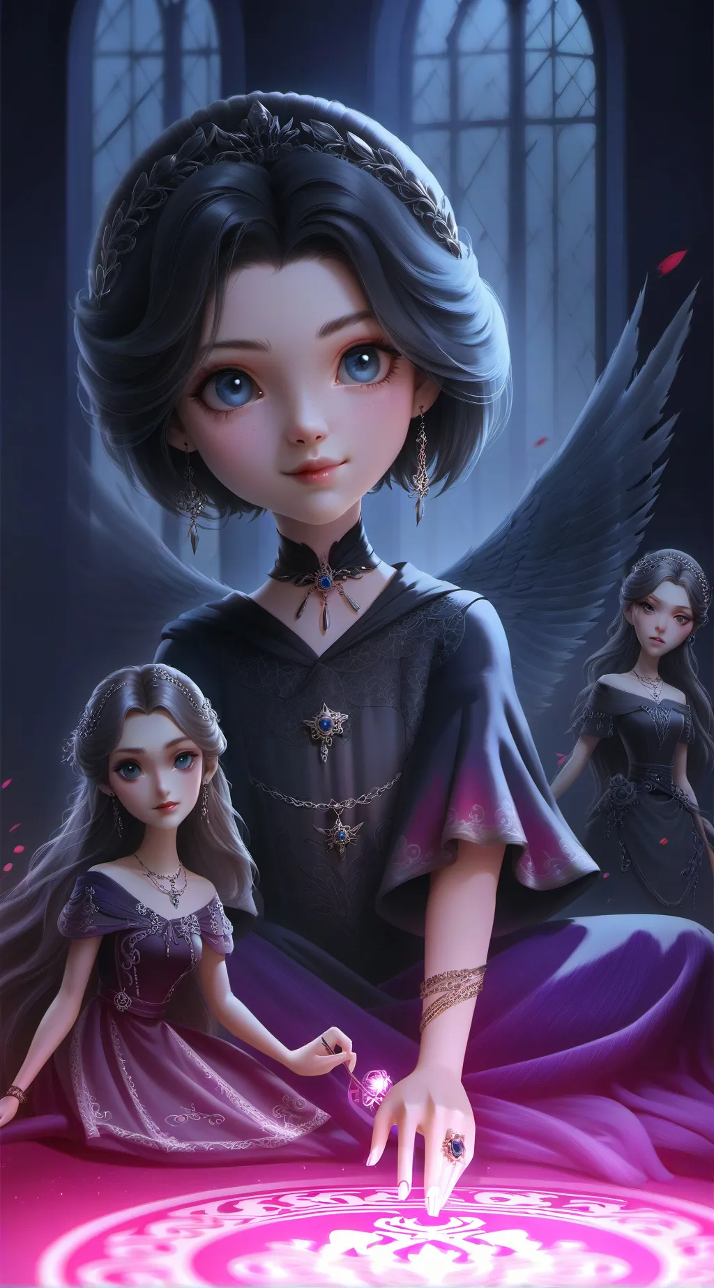 ai character: Good girls background