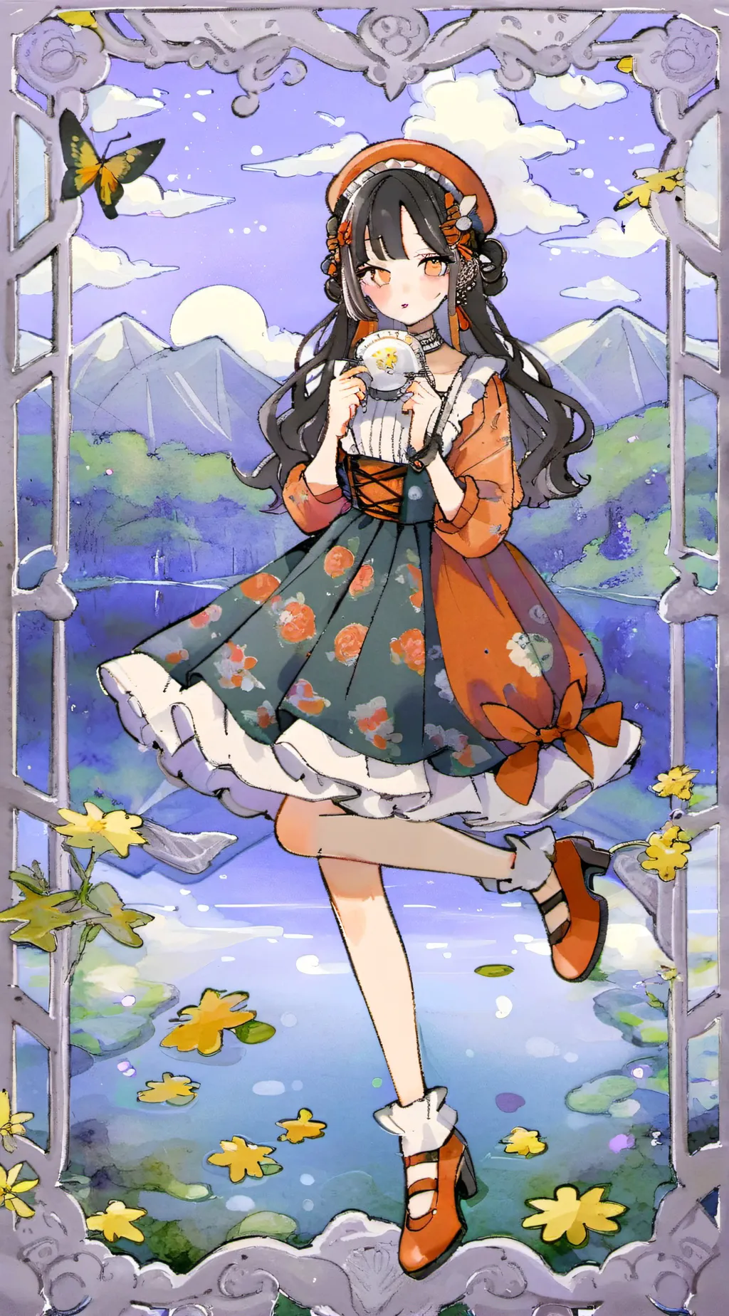 ai character: Lily background