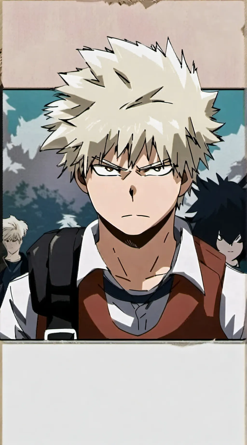 ai character: Bakugo  background