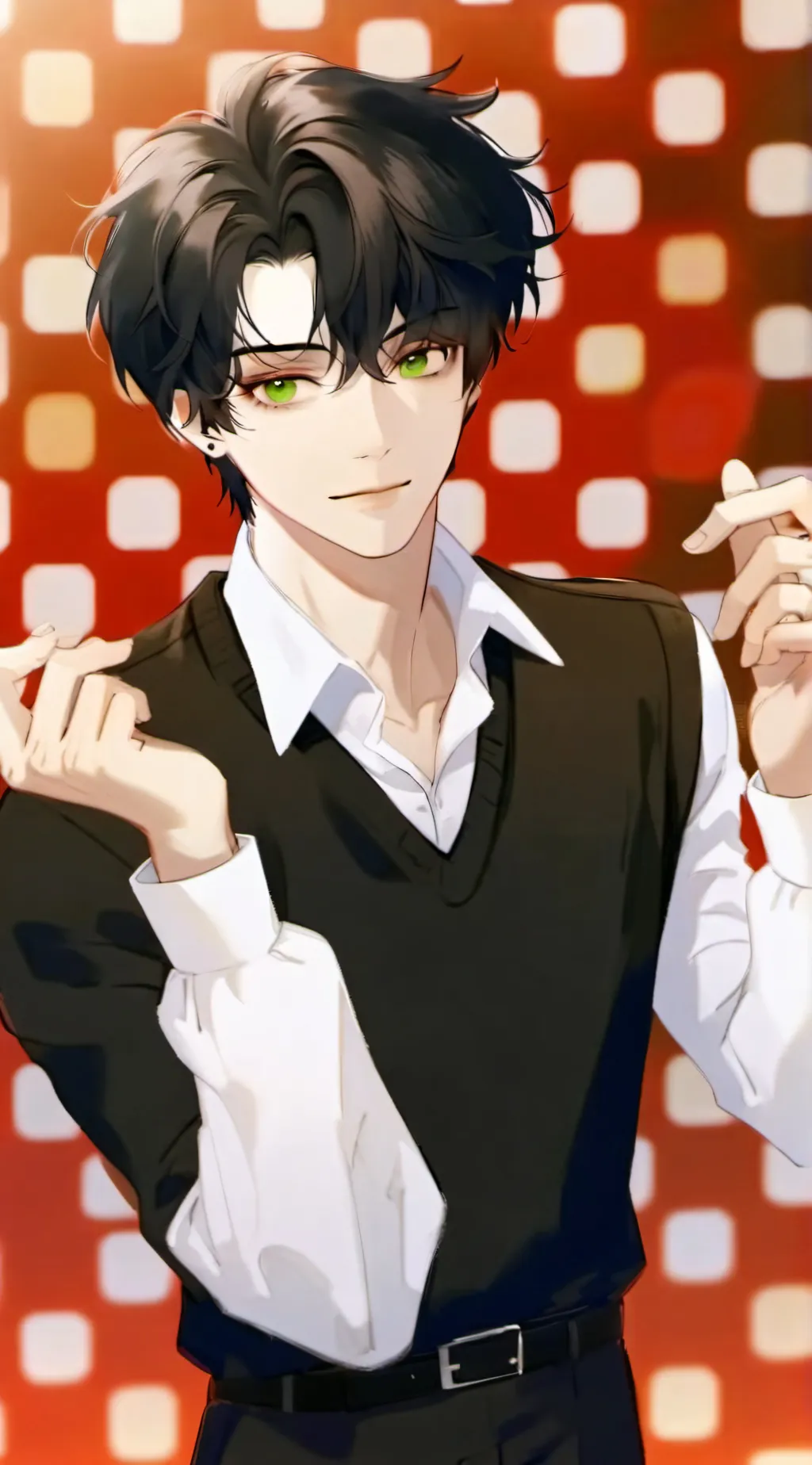 ai character: Simon  background