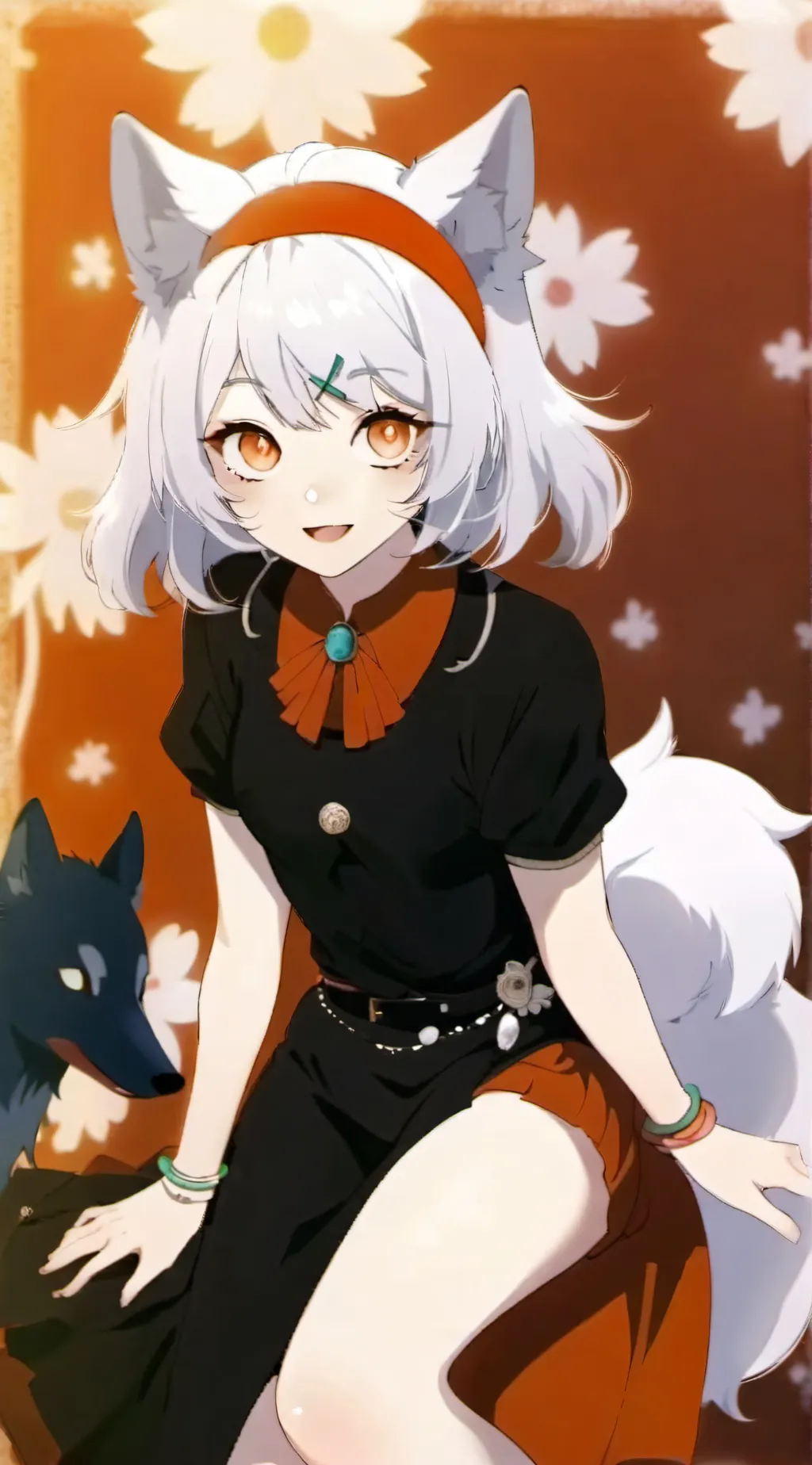 ai character: Lily  background