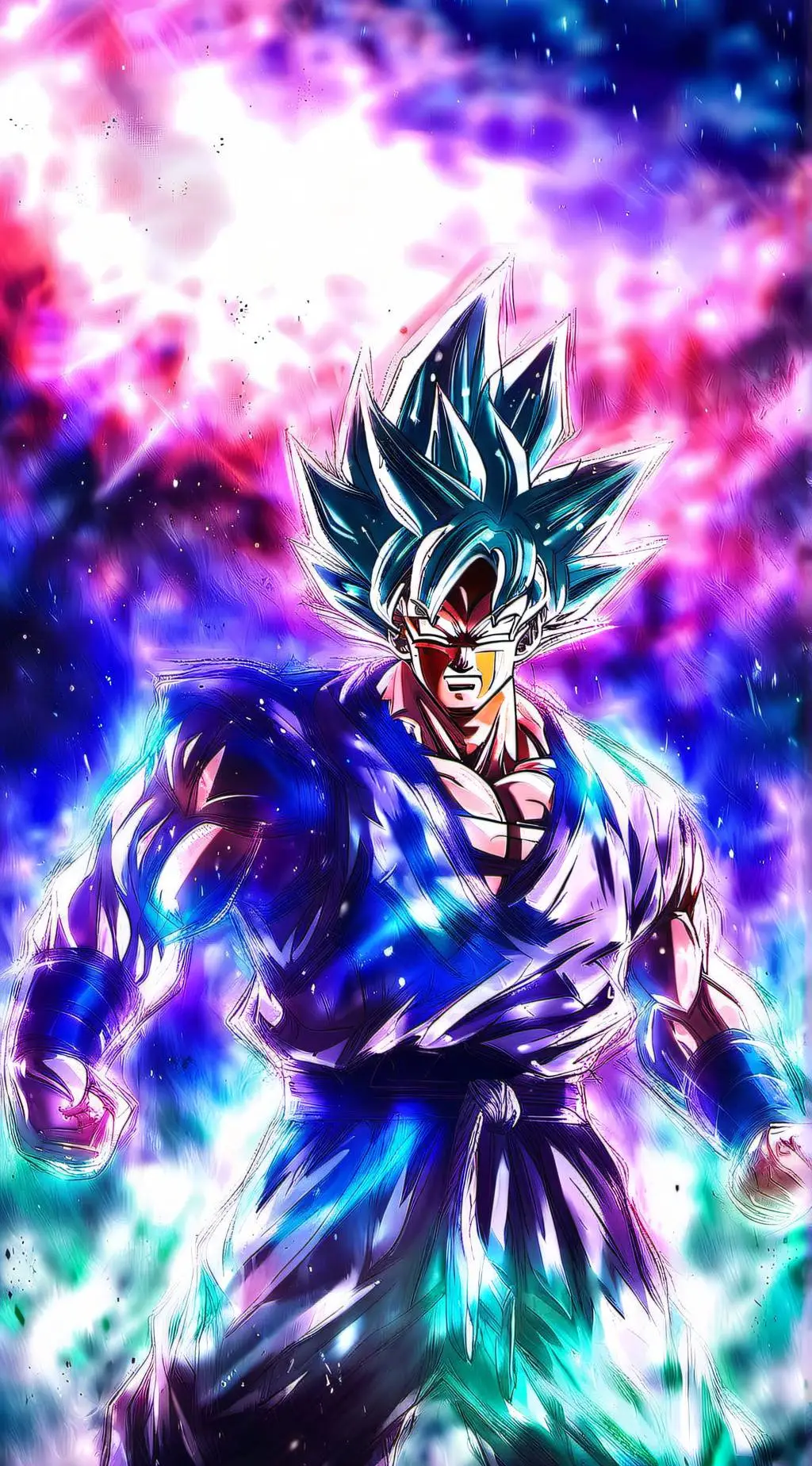 ai character: Mui goku background