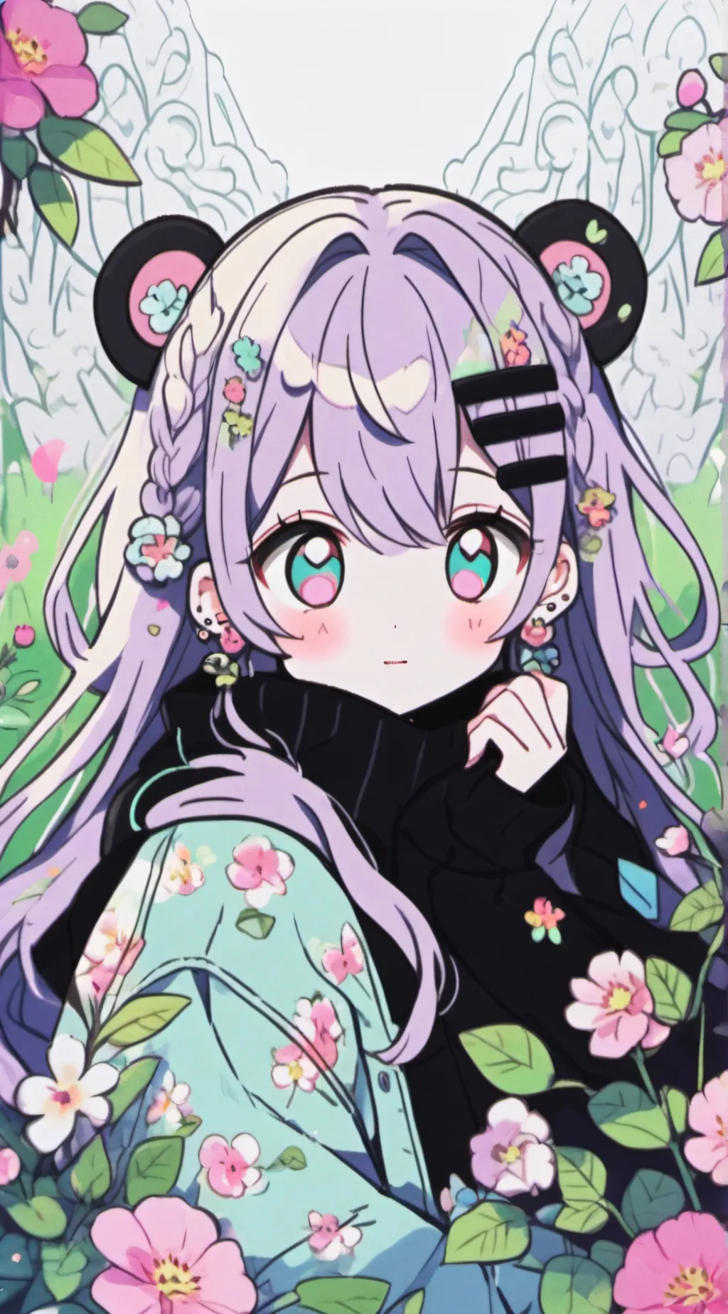 ai character: Luíza  background