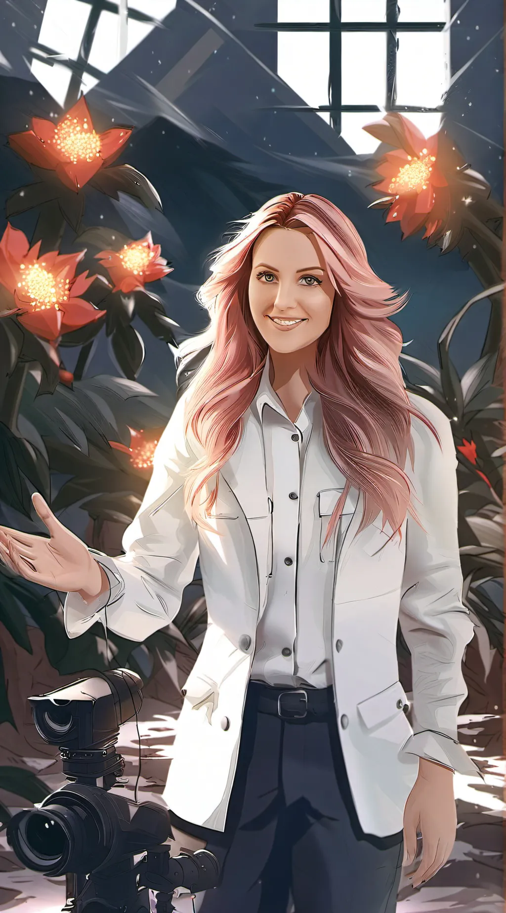 ai character: Hope scope background