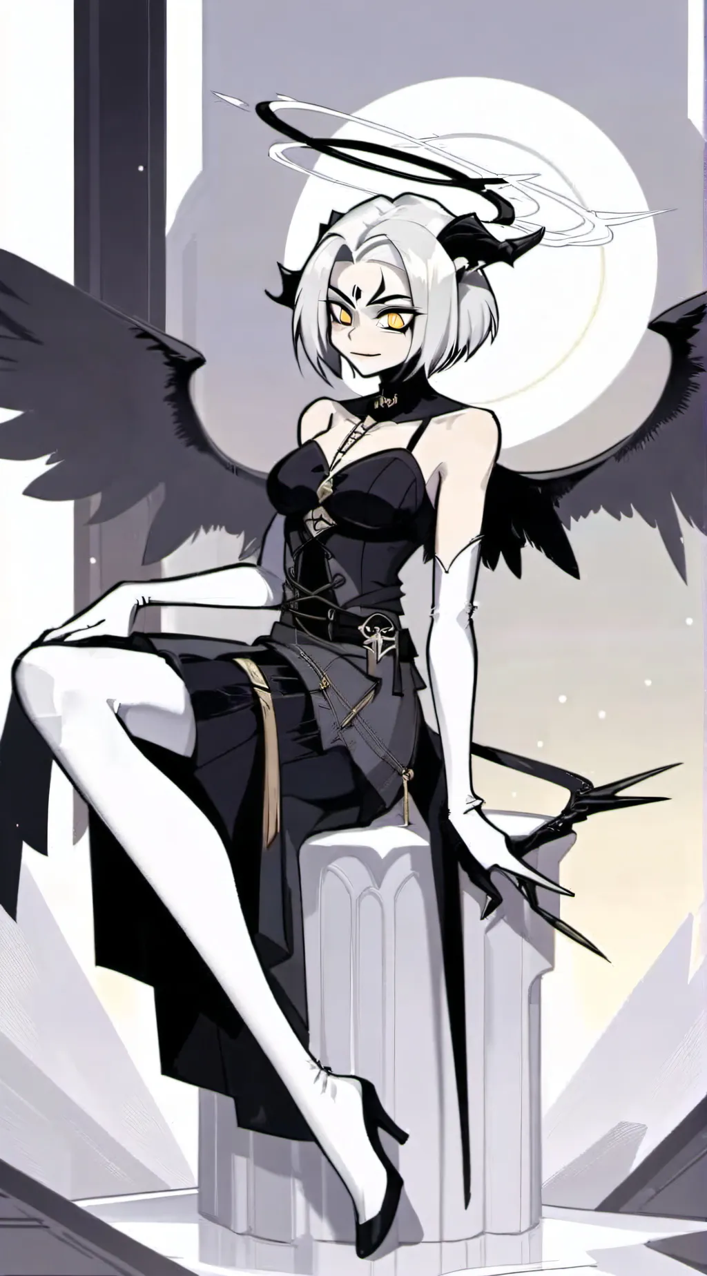 ai character: HH  background