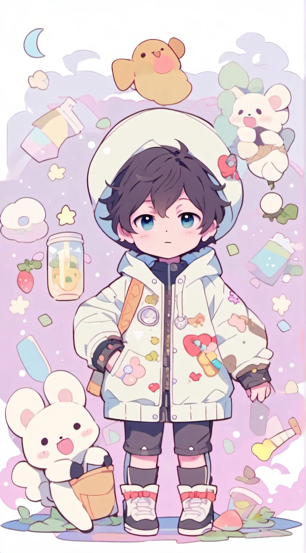 ai character: Zack background