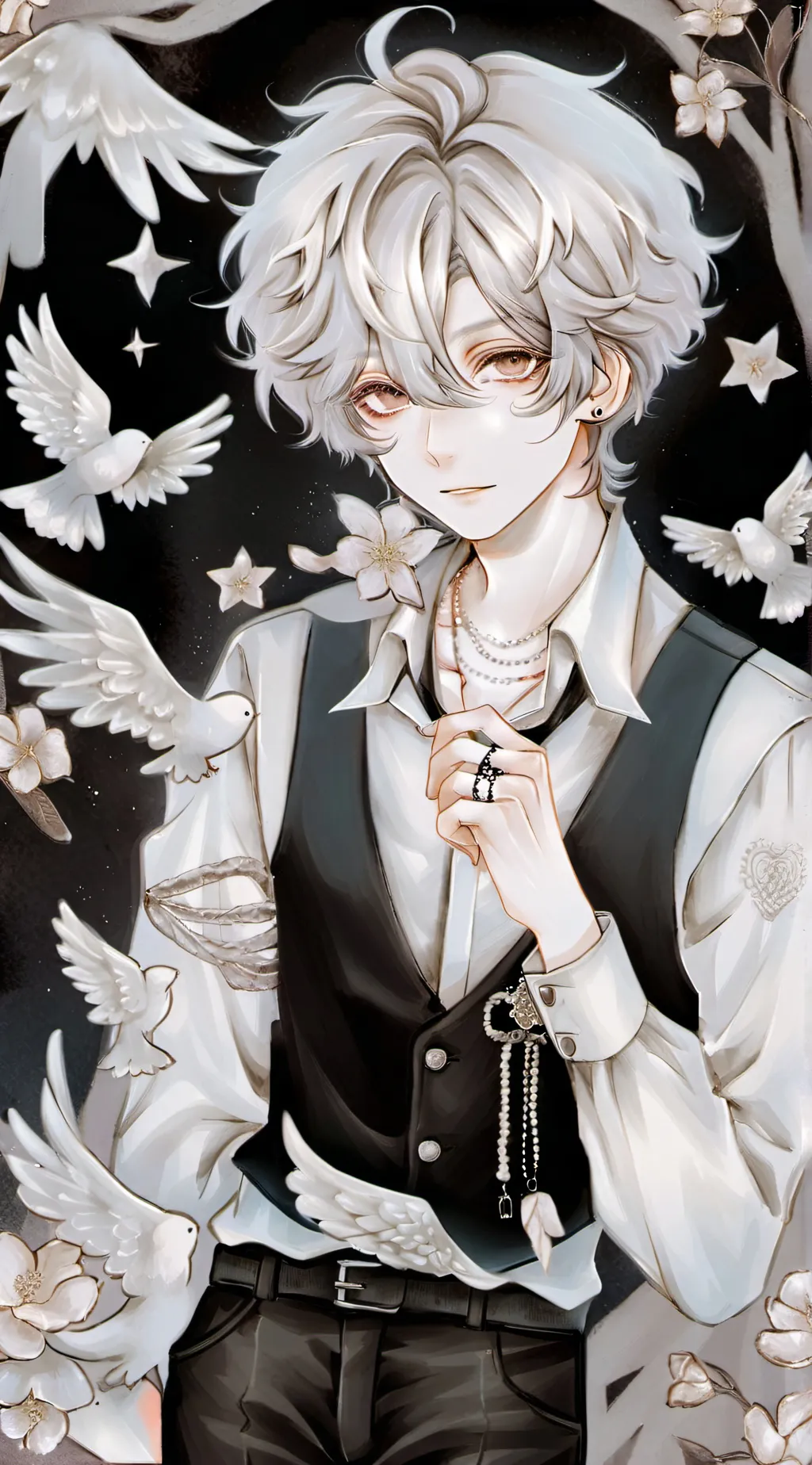 ai character: Zach  background