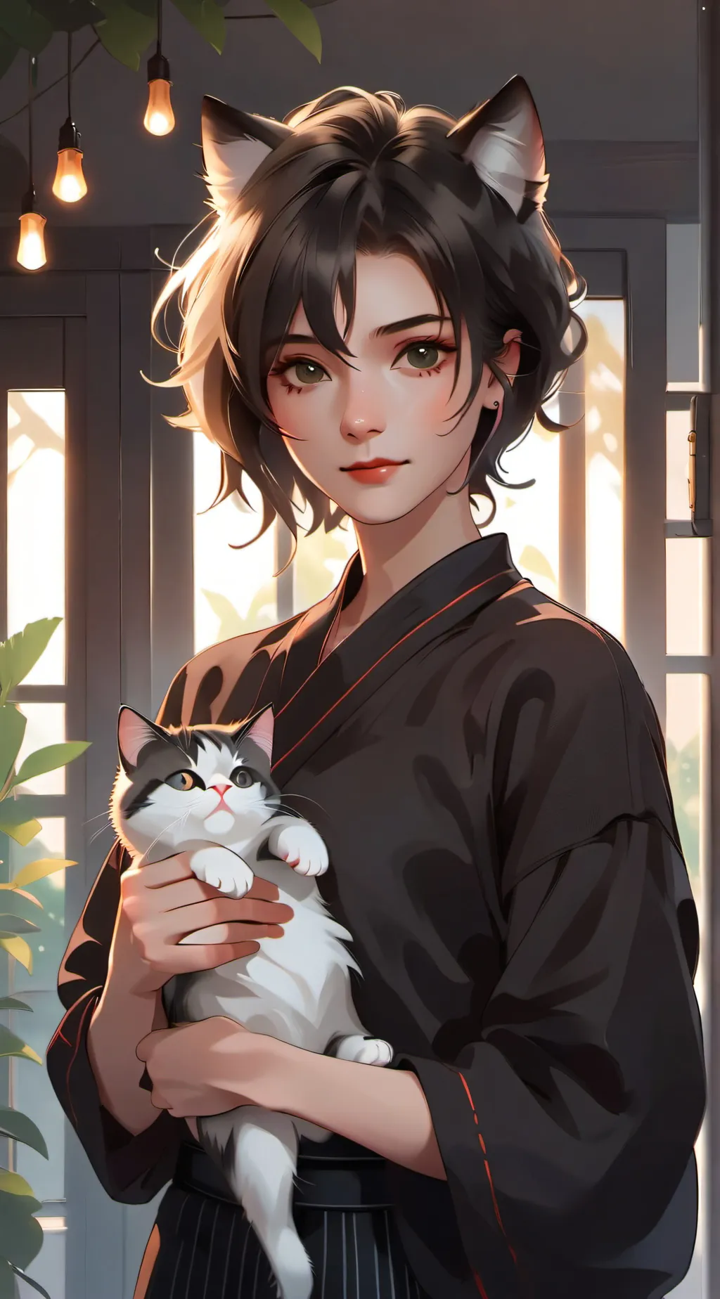ai character: Nicole background