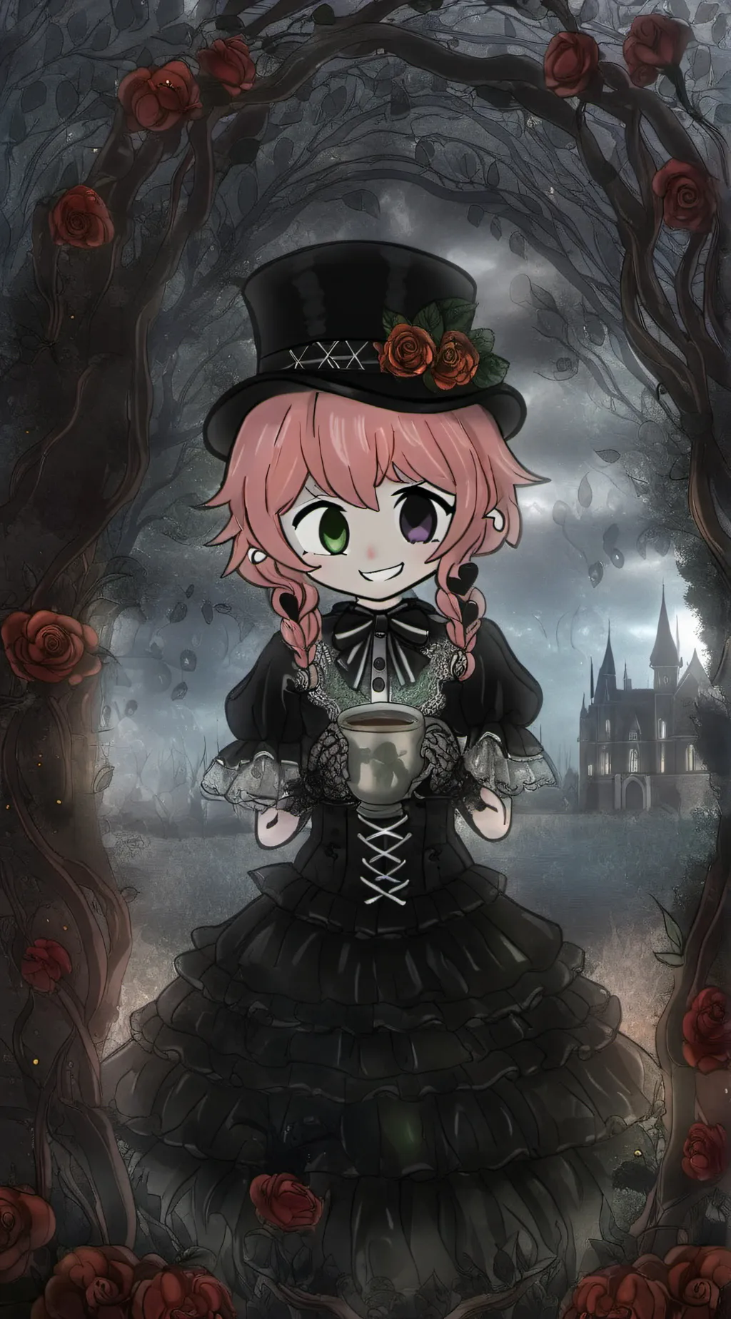 ai character: Poppy  background