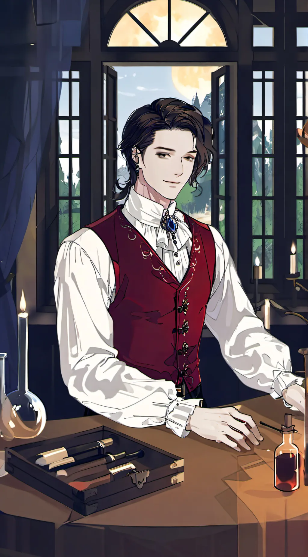 ai character: Edward background