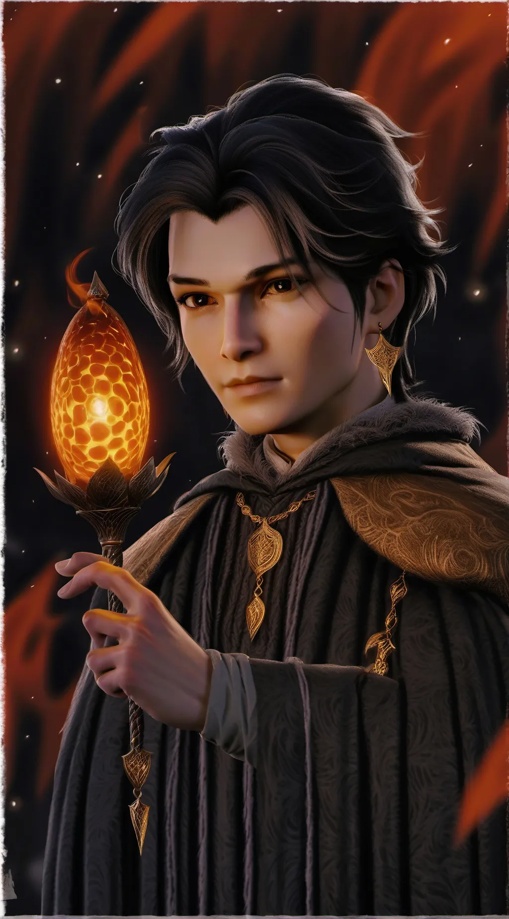 ai character: Kaden background