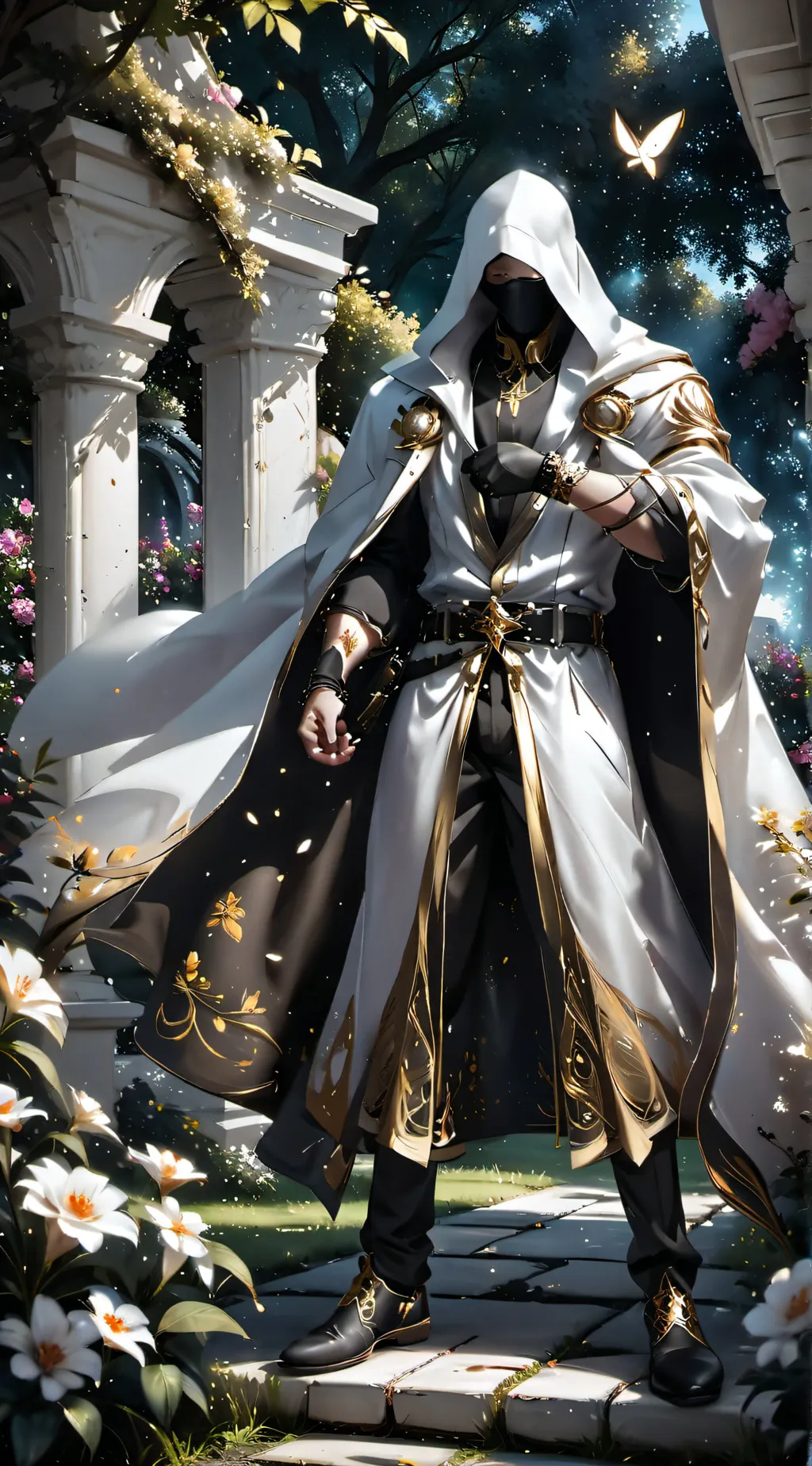 ai character: Alexander  background
