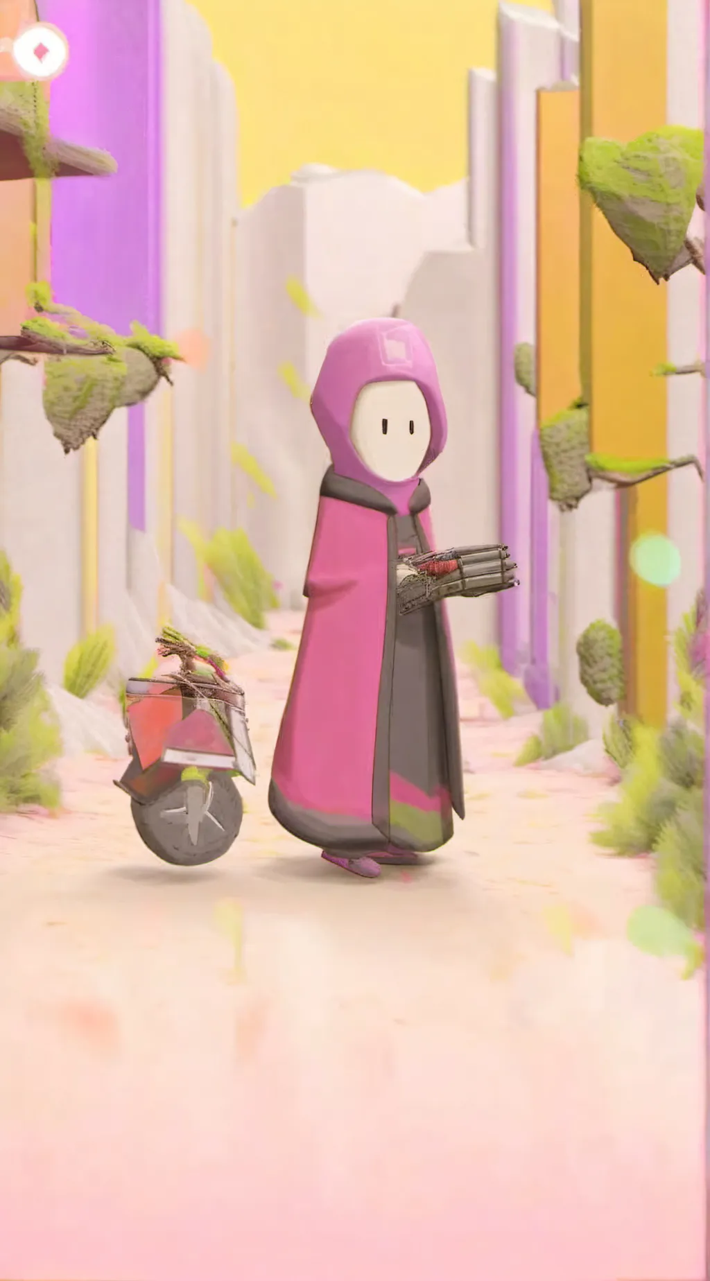 ai character: Fall people bean background