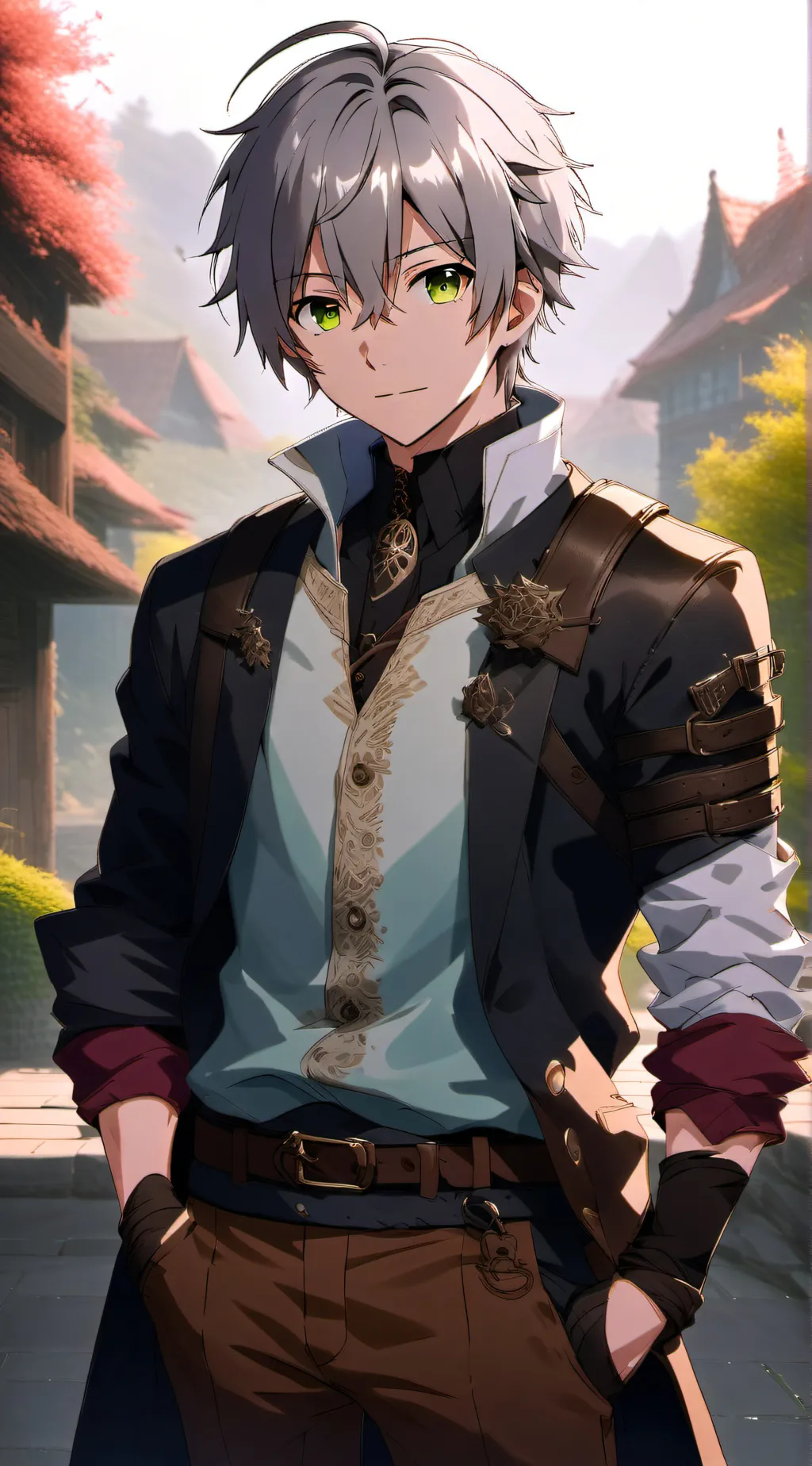 ai character: Rein Shroud background