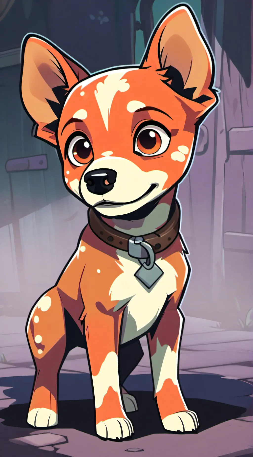 ai character: Bingo Heeler background