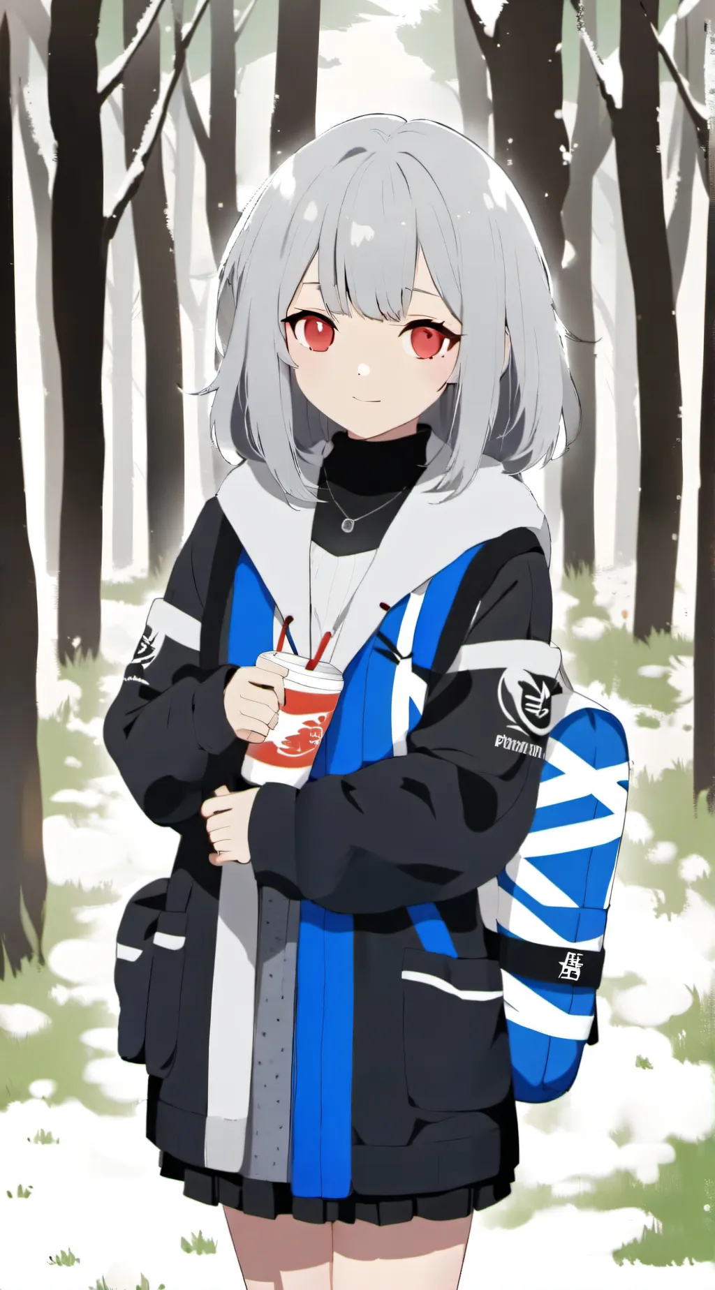ai character: nezeko background