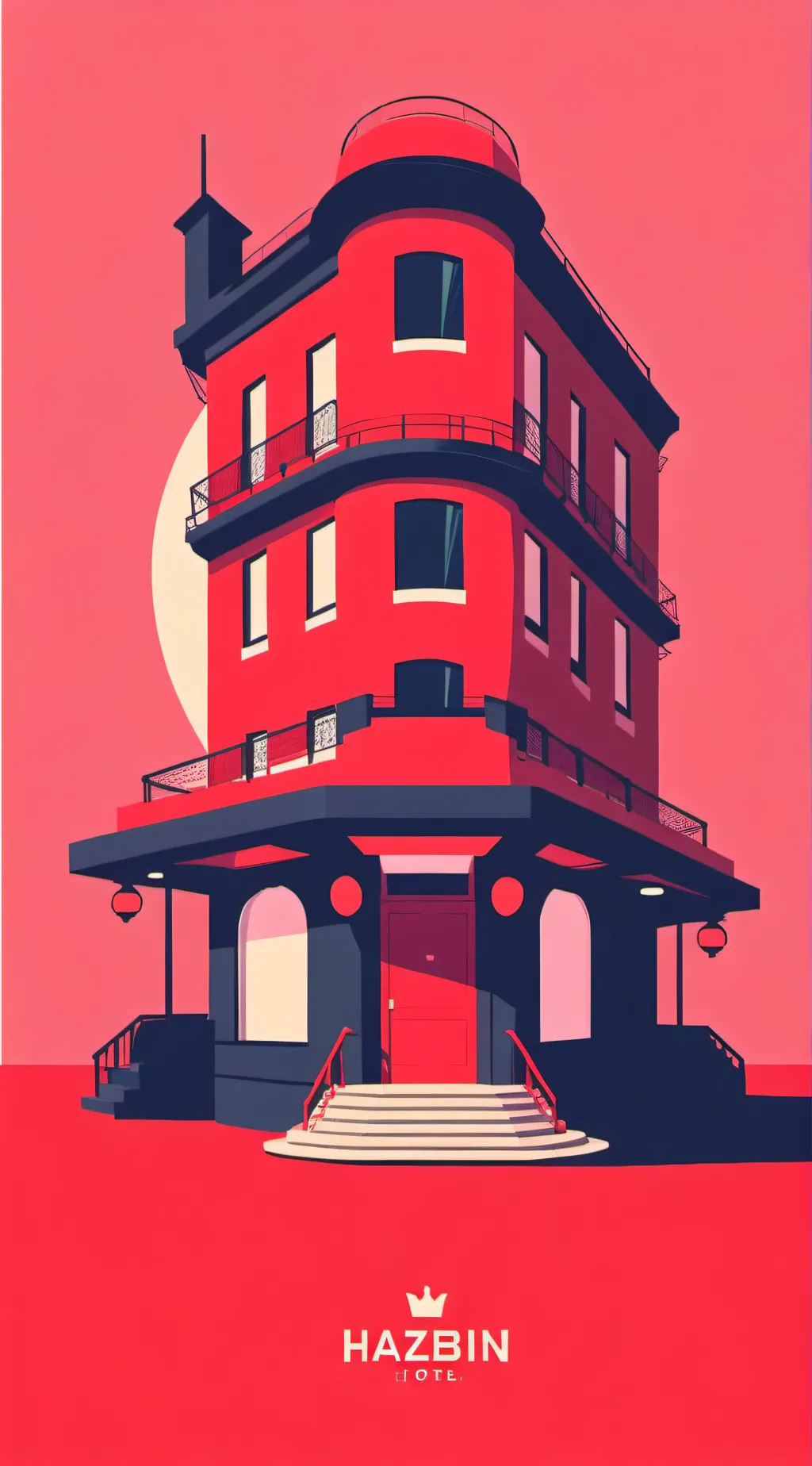 ai character: Hazbin hotel background