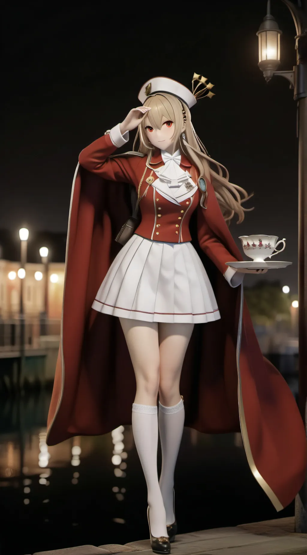 ai character: King George V background