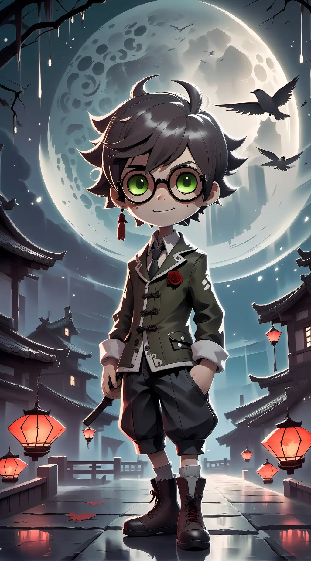 ai character: Solar background