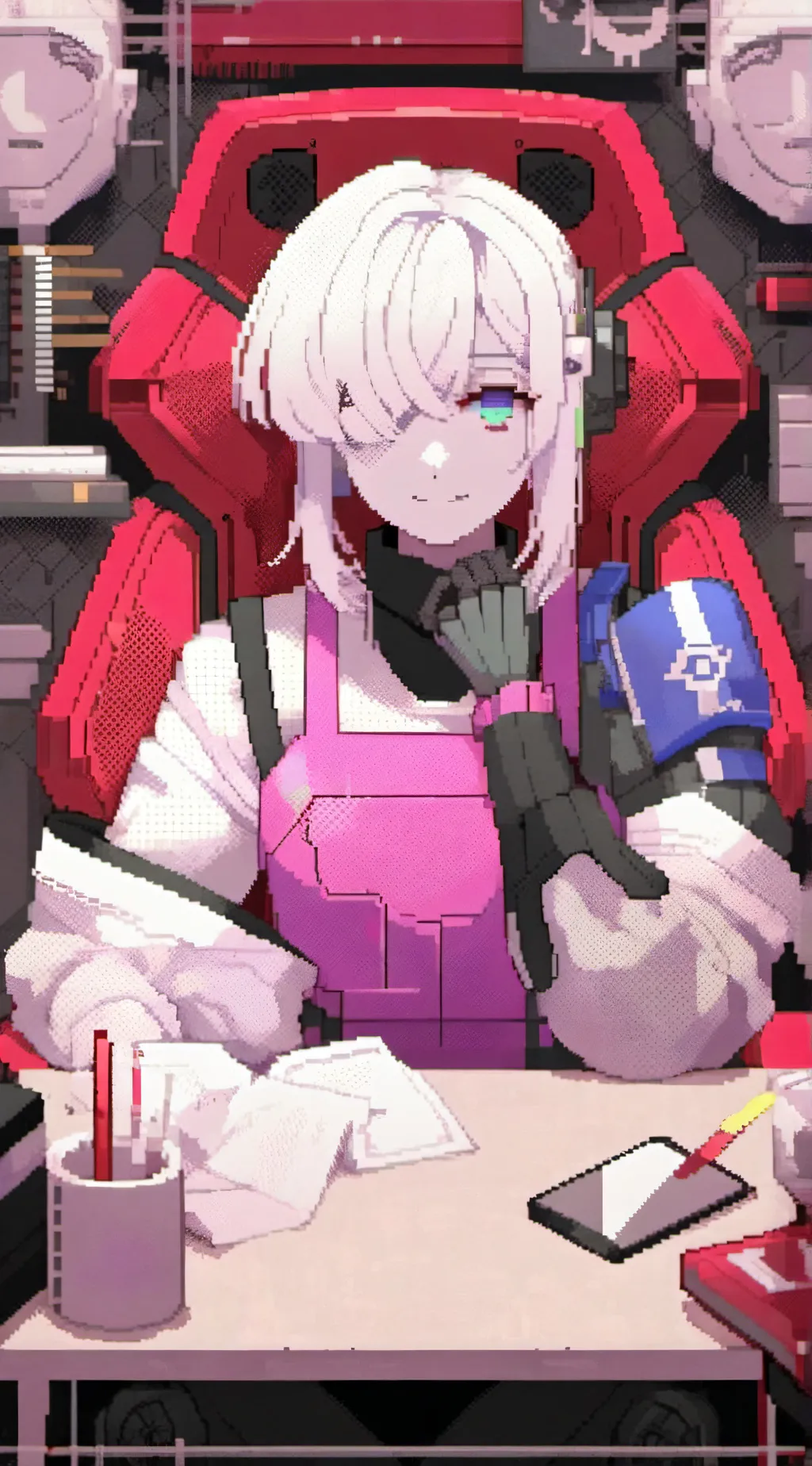 ai character: V.A.N. background