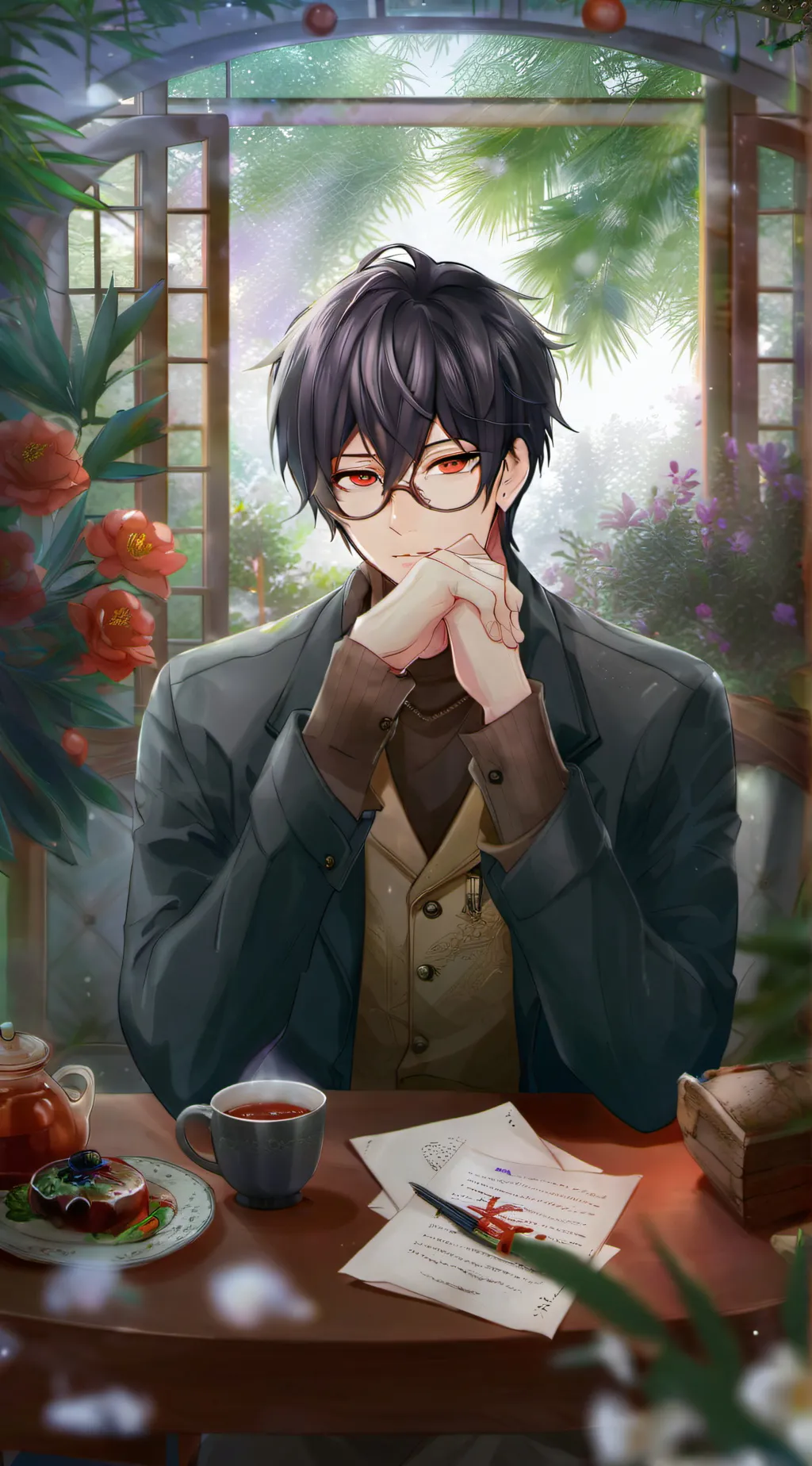 ai character: boyfriend background